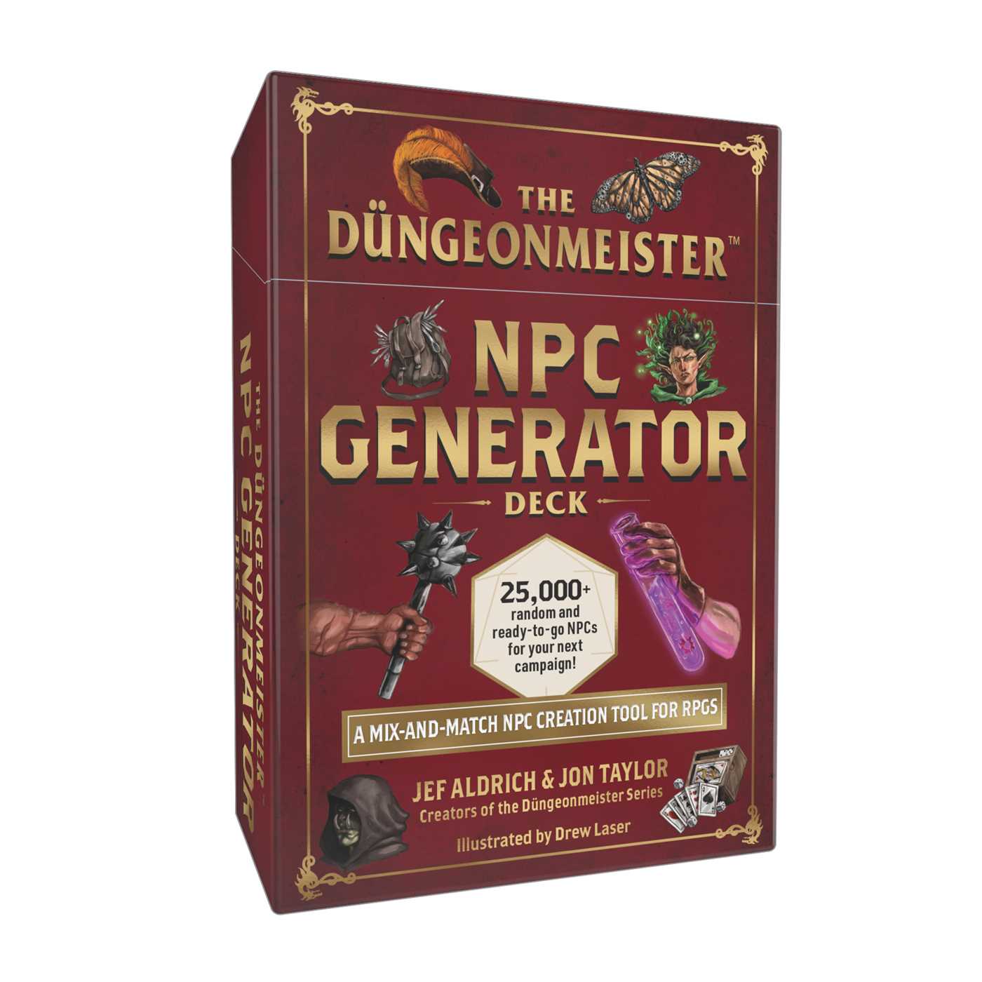 Düngeonmeister NPC Generator Deck: A Mix-and-Match NPC Creation Tool for RPGs