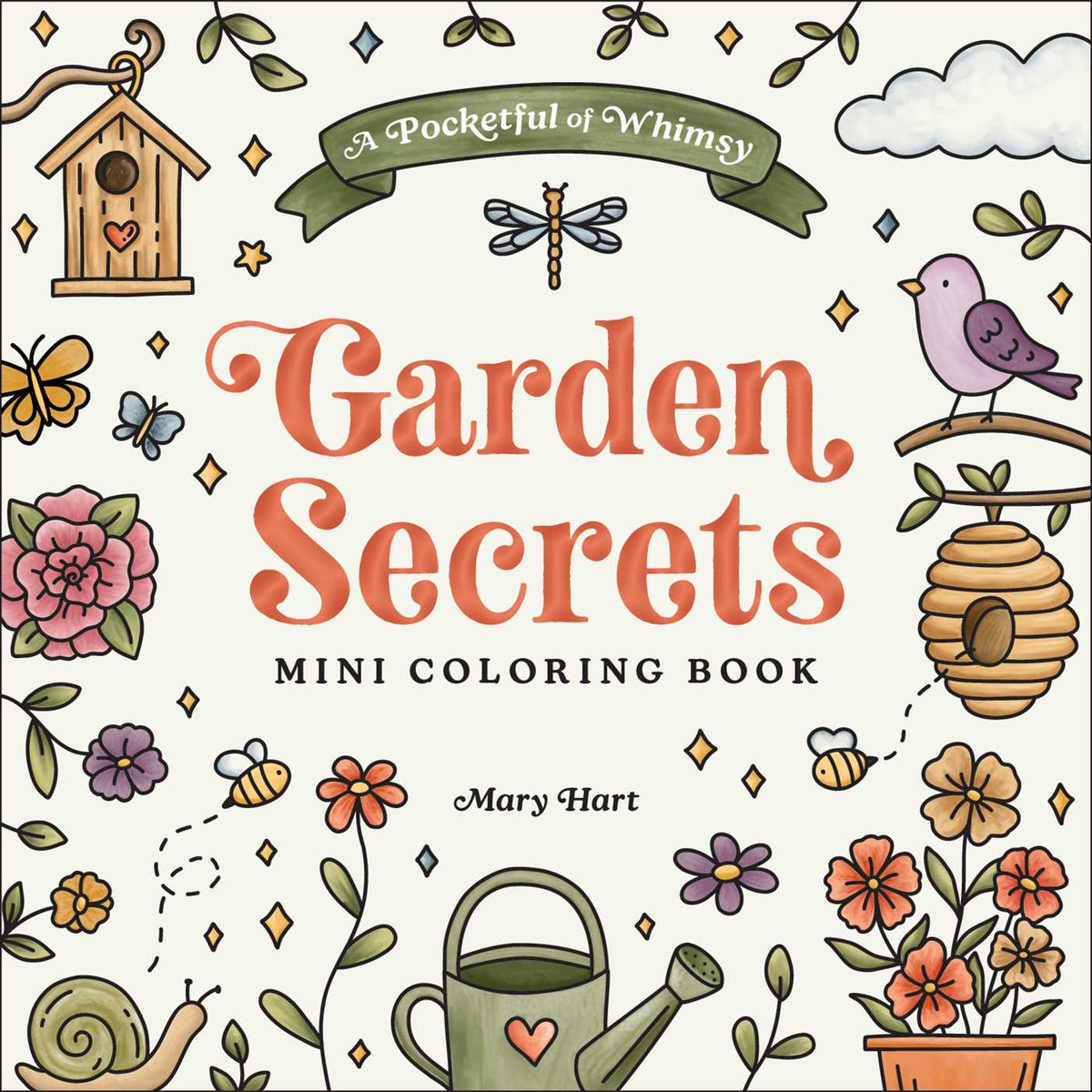 Garden Secrets Mini Coloring Book