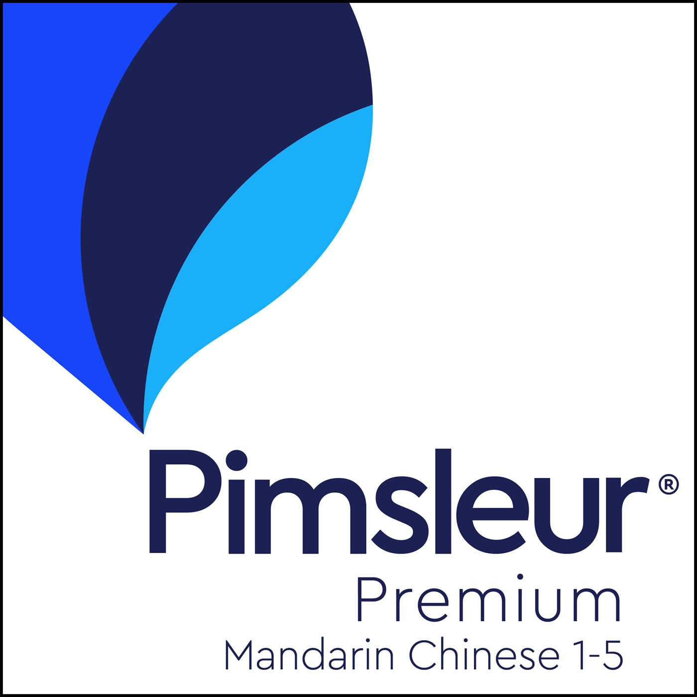 Pimsleur Chinese (Mandarin) Levels 1-5 Premium
