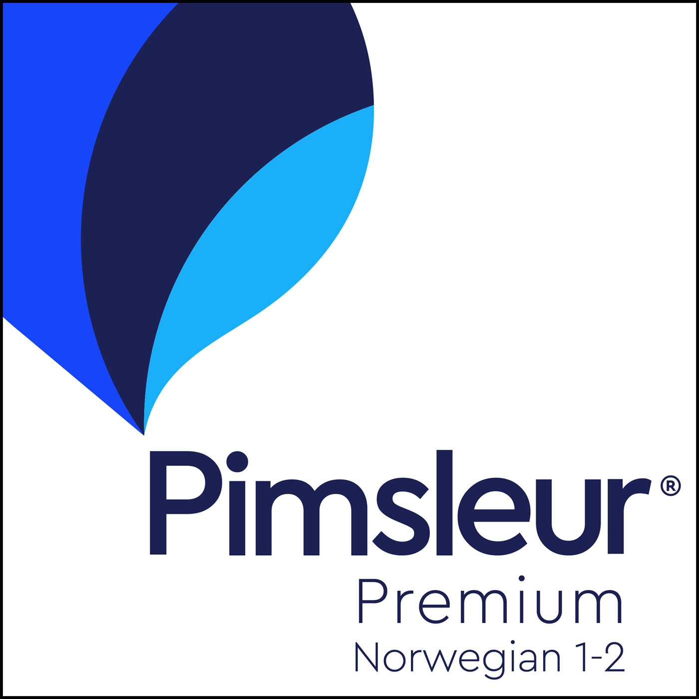 Pimsleur Norwegian Levels 1-2 Premium