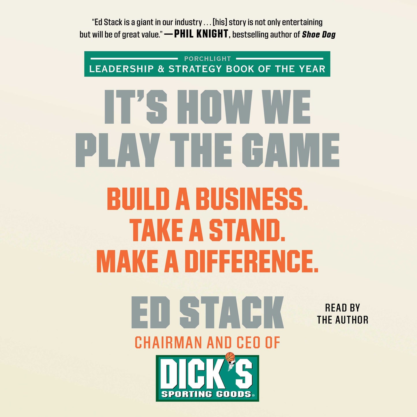 It's How We Play the Game