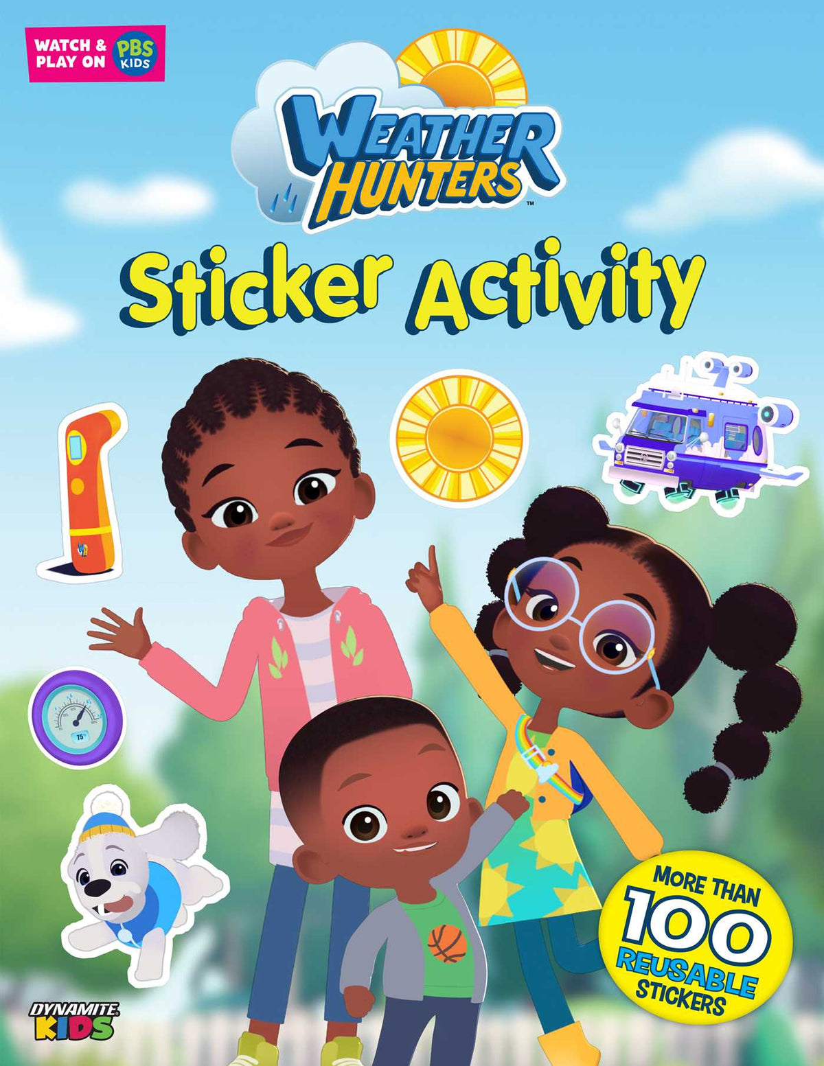 Weather Hunters Sticker Activity