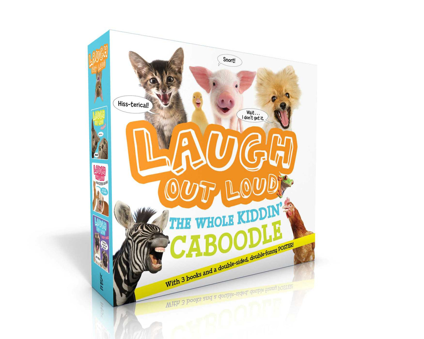 Laugh Out Loud The Whole Kiddin' Caboodle (With 3 books and a double-sided, double-funny POSTER!) (Boxed Set)