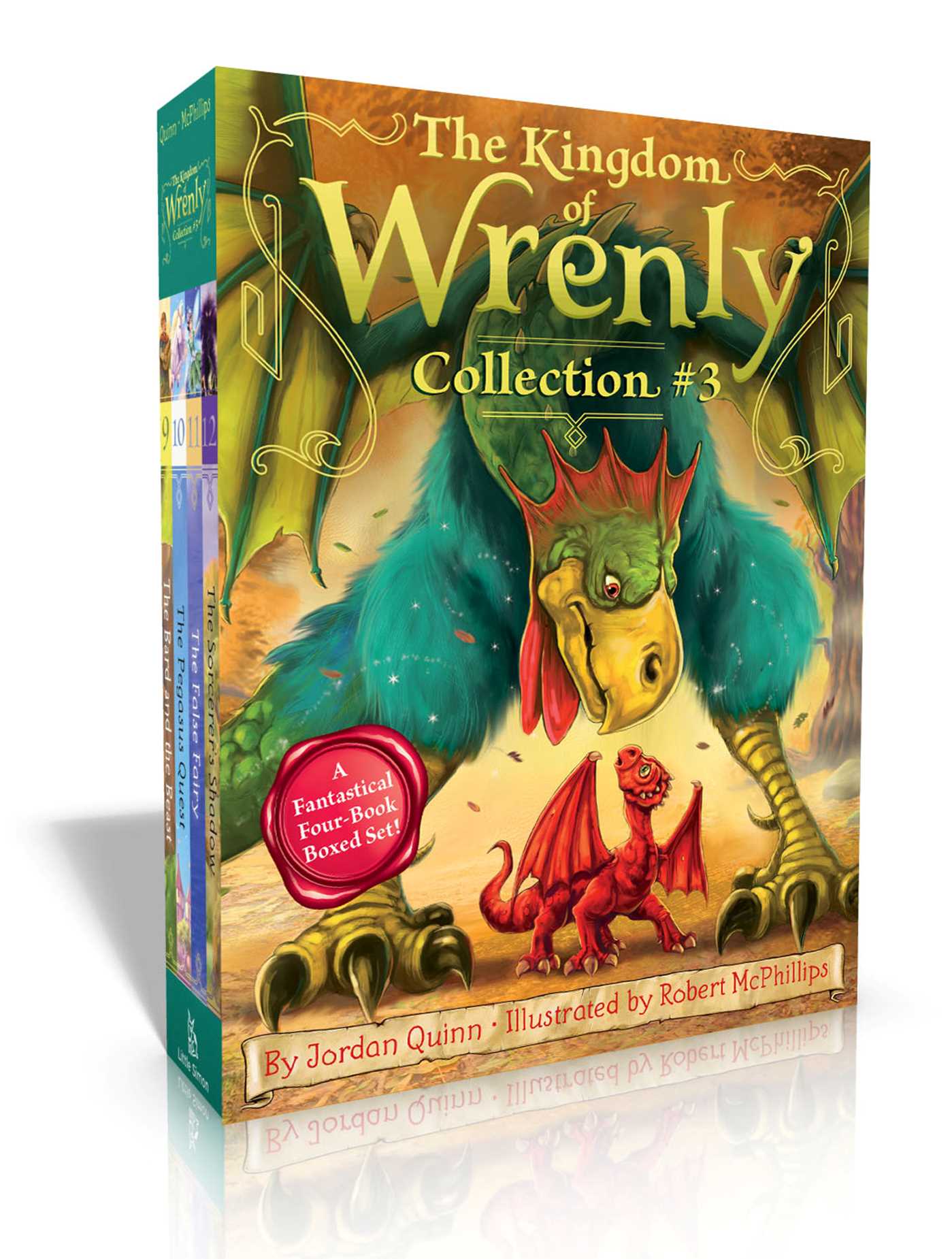 Kingdom of Wrenly Collection #3 (Boxed Set): The Bard and the Beast; The Pegasus Quest; The False Fairy; The Sorcerer's Shadow