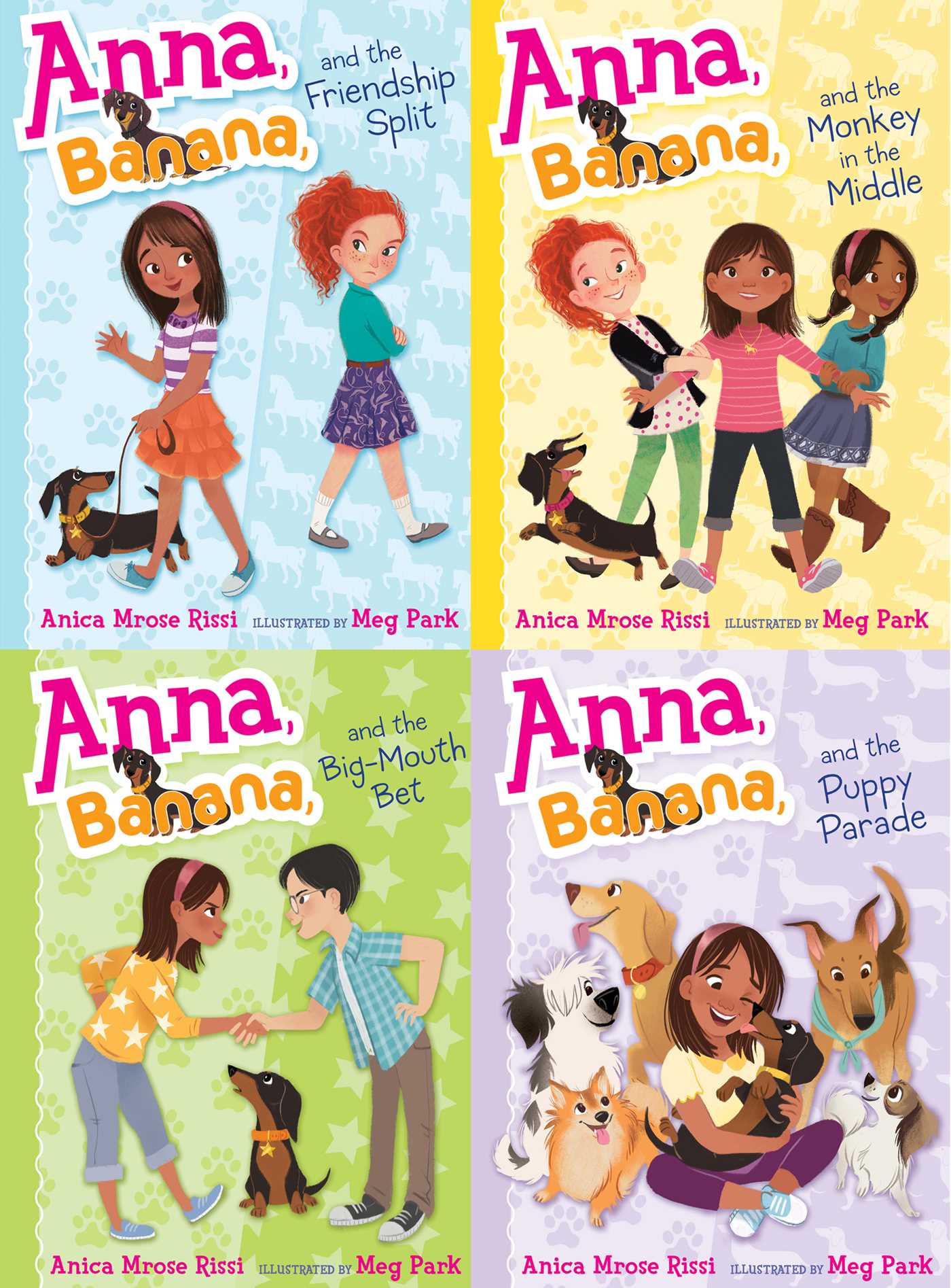 Anna, Banana, and Friends—A Four-Book Paperback Collected Set!