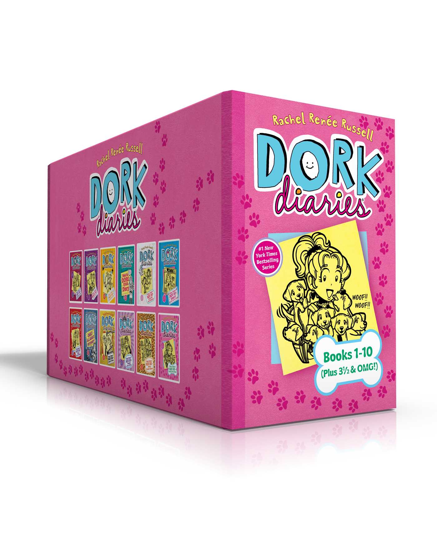 Dork Diaries Books 1-10 (Plus 3 1/2 & OMG!) (Boxed Set)