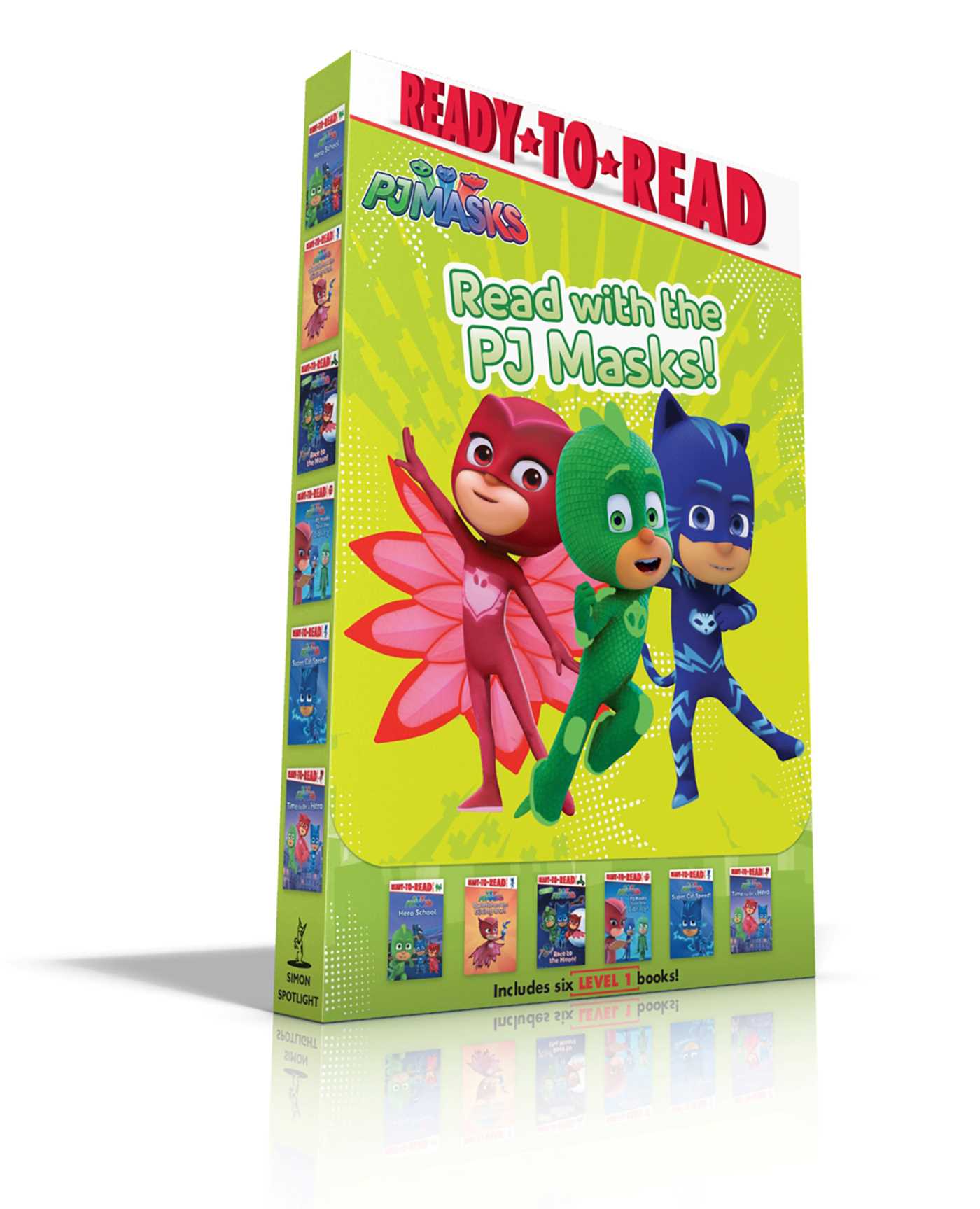 Read with the PJ Masks! (Boxed Set)