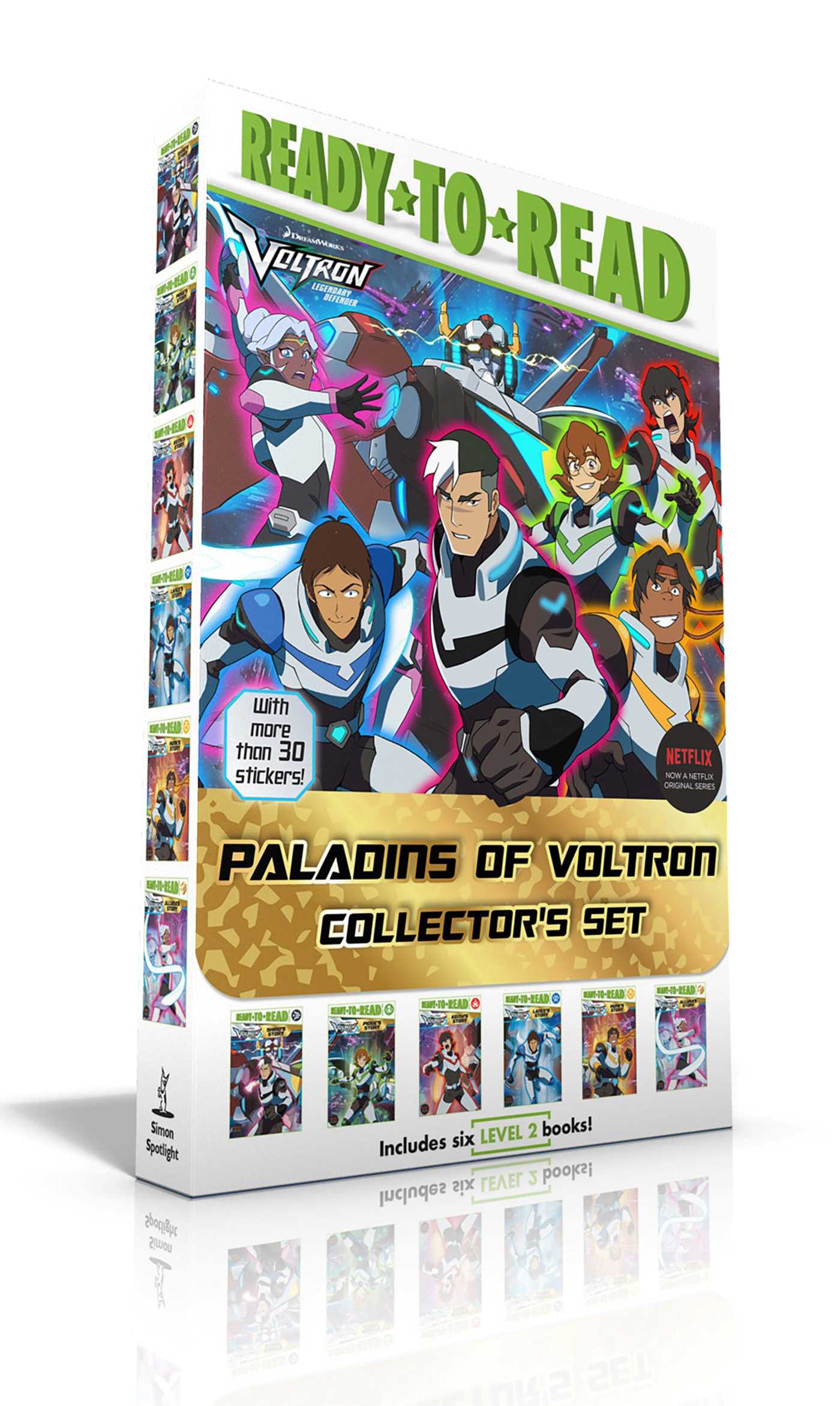 Paladins of Voltron Collector's Set (With more than 30 stickers!)