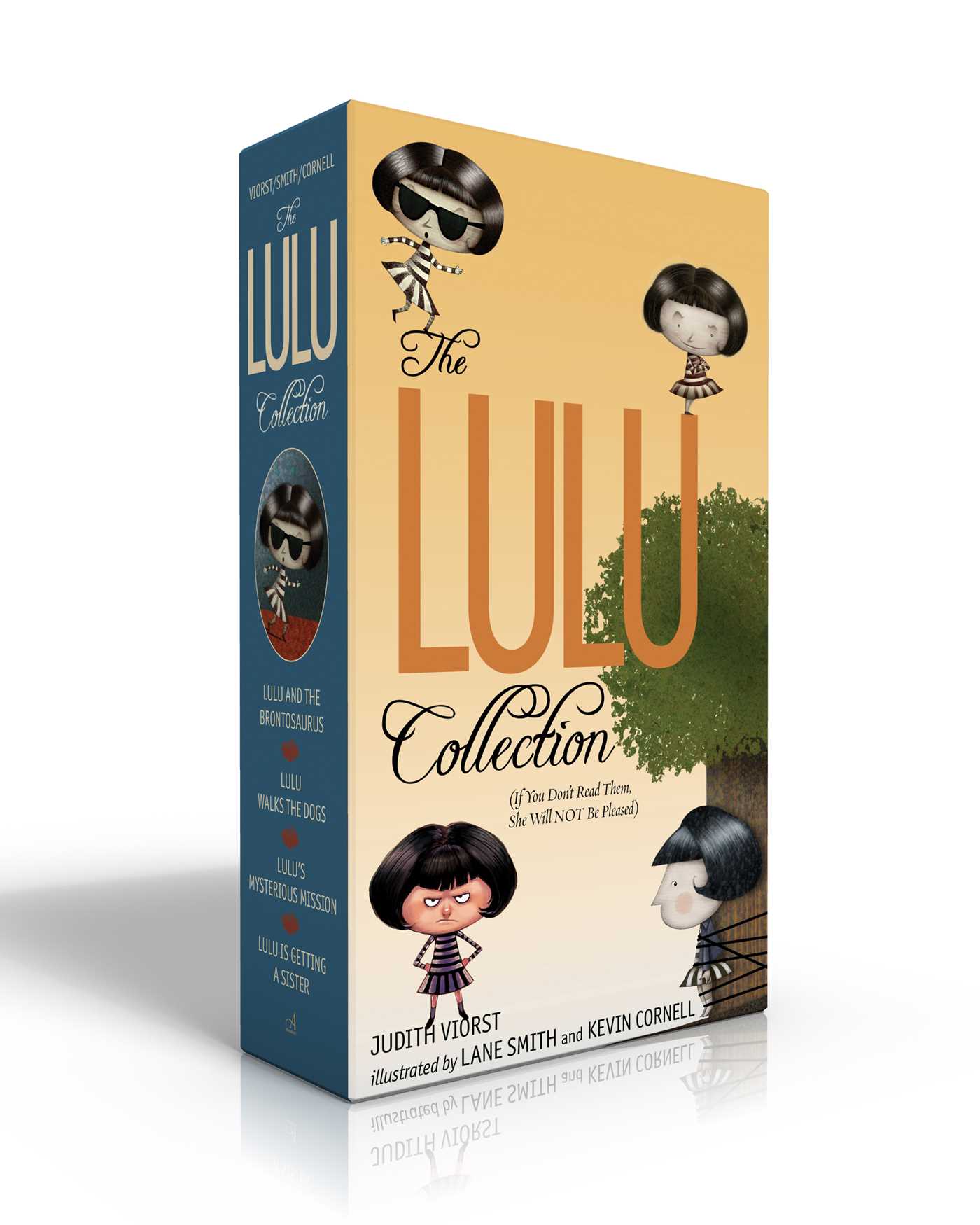 Lulu Collection (If You Don't Read Them, She Will NOT Be Pleased) (Boxed Set): Lulu and the Brontosaurus; Lulu Walks the Dogs; Lulu's Mysterious Mission; Lulu Is Getting a Sister