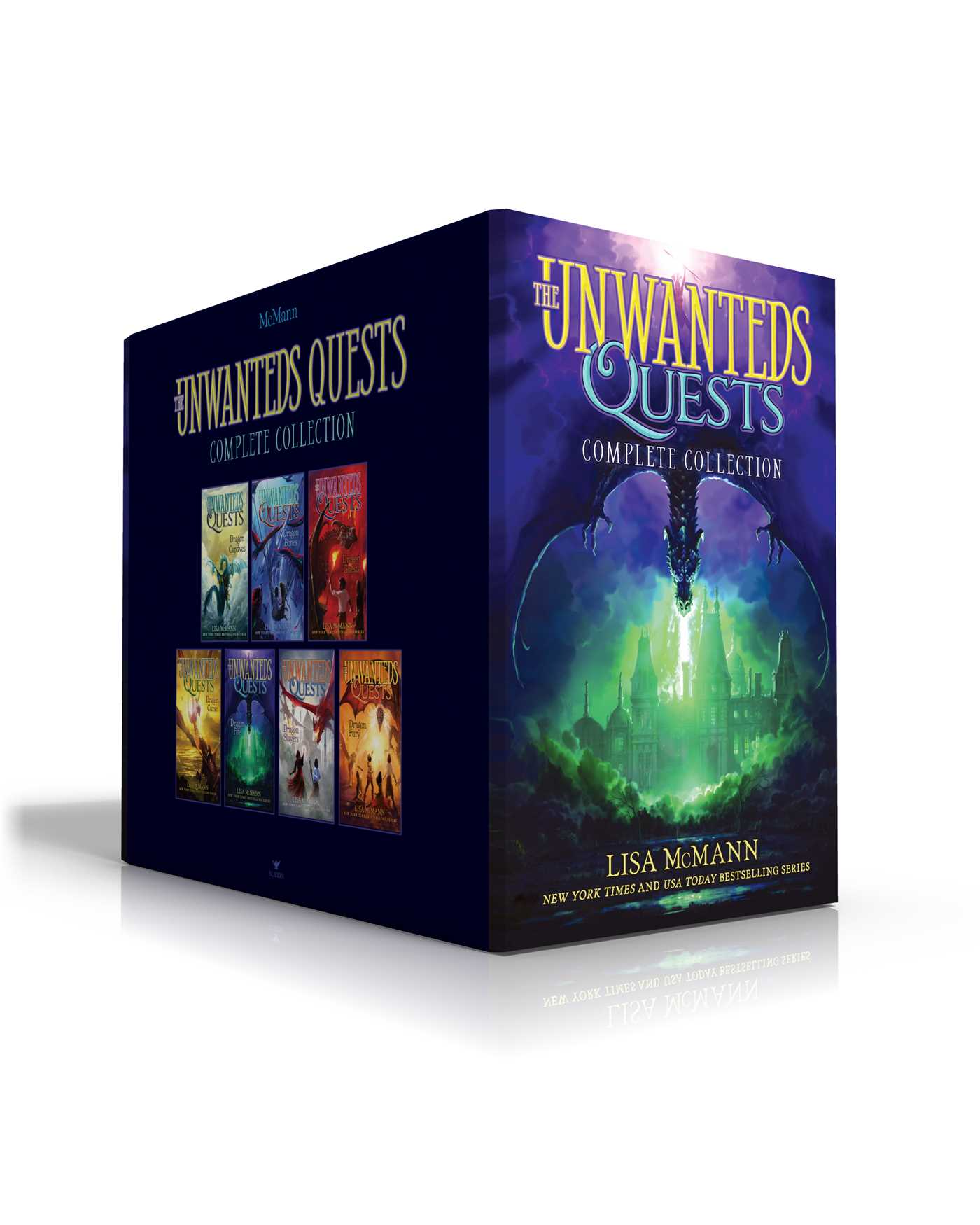 Unwanteds Quests Complete Collection (Boxed Set): Dragon Captives; Dragon Bones; Dragon Ghosts; Dragon Curse; Dragon Fire; Dragon Slayers; Dragon Fury