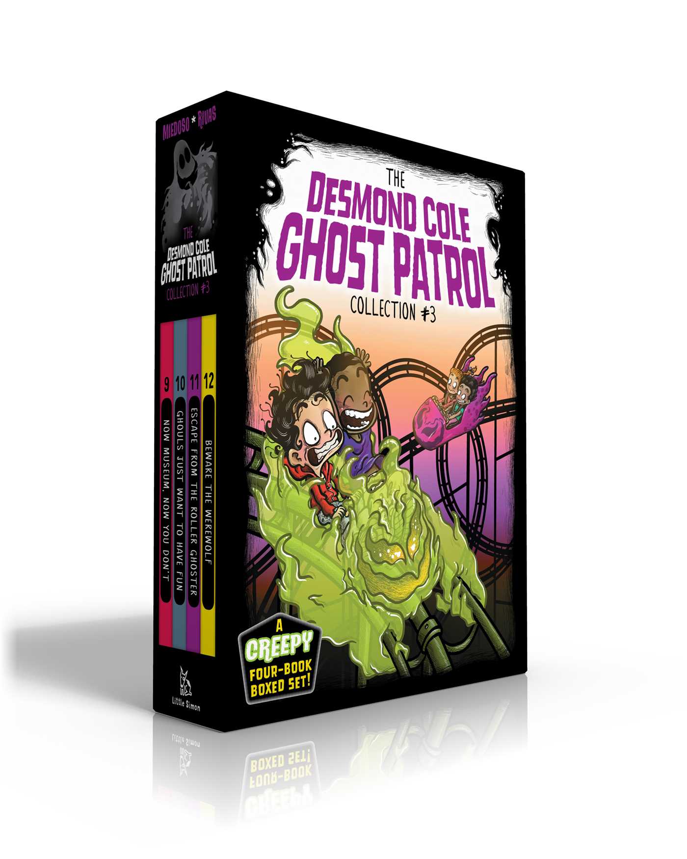Desmond Cole Ghost Patrol Collection #3 (Boxed Set): Now Museum, Now You Don't; Ghouls Just Want to Have Fun; Escape from the Roller Ghoster; Beware the Werewolf