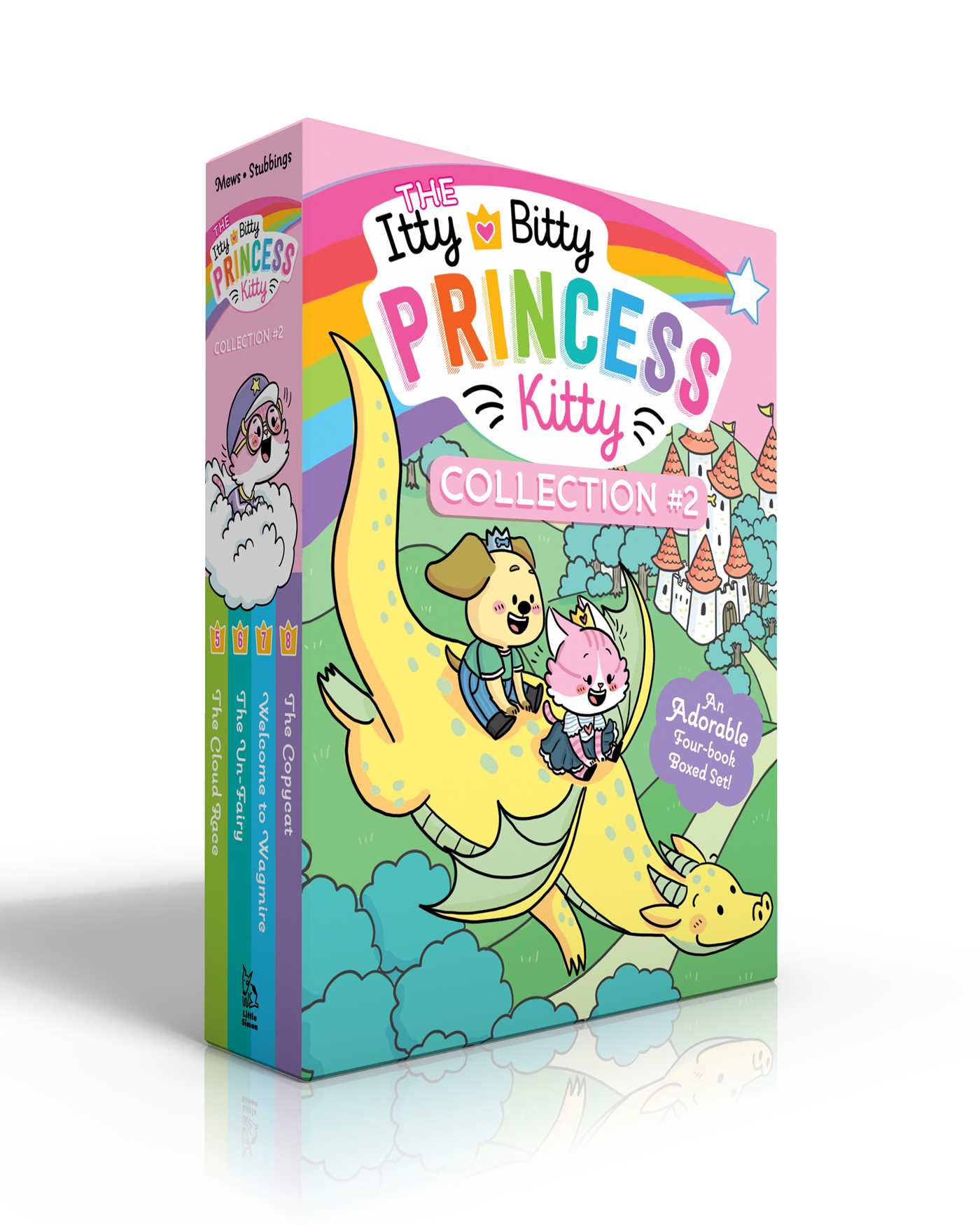 Itty Bitty Princess Kitty Collection #2 (Boxed Set): The Cloud Race; The Un-Fairy; Welcome to Wagmire; The Copycat