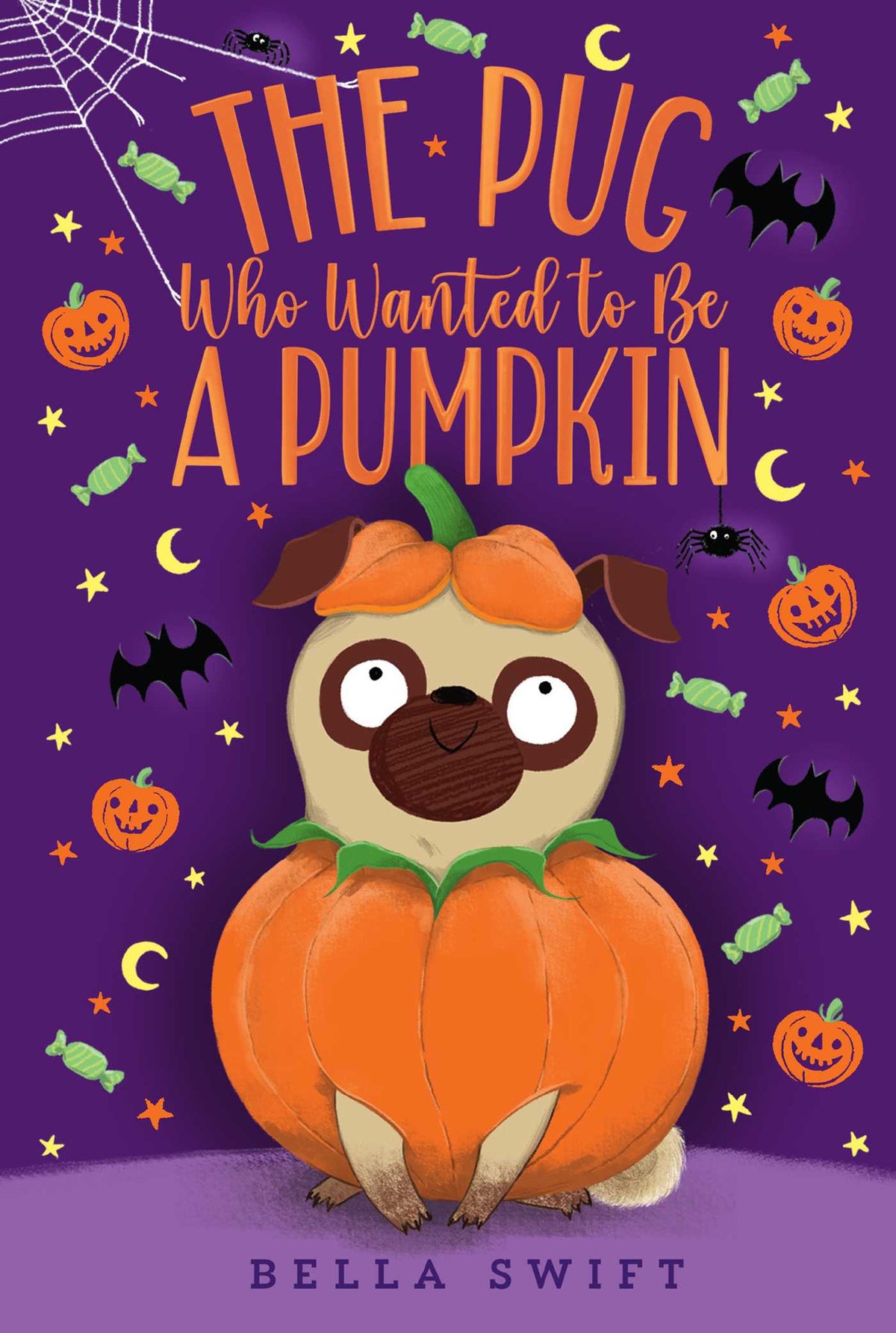 Pug Who Wanted to Be a Pumpkin