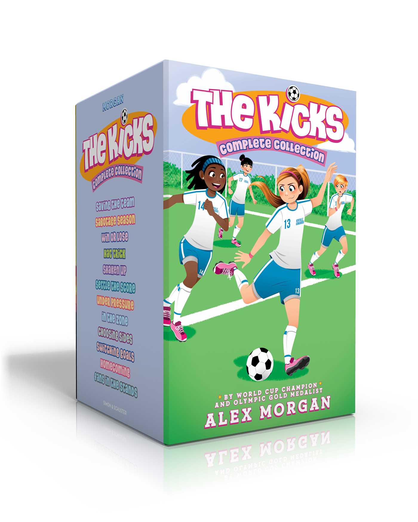 Kicks Complete Collection (Boxed Set): Saving the Team; Sabotage Season; Win or Lose; Hat Trick; Shaken Up; Settle the Score; Under Pressure; In the Zone; Choosing Sides; Switching Goals; Homecoming; Fans in the Stands