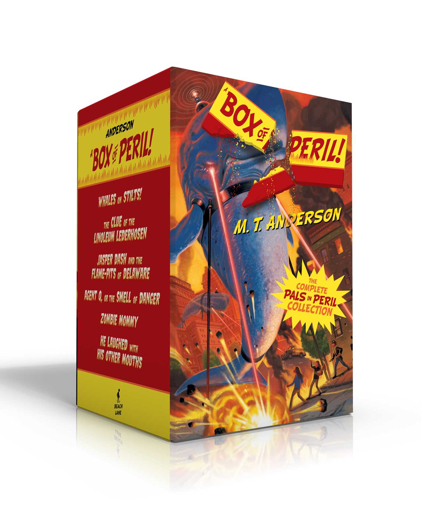 Box of PERIL! (Boxed Set): Whales on Stilts!; The Clue of the Linoleum Lederhosen; Jasper Dash and the Flame-Pits of Delaware; Agent Q, or the Smell of Danger!; Zombie Mommy; He Laughed with His Other Mouths