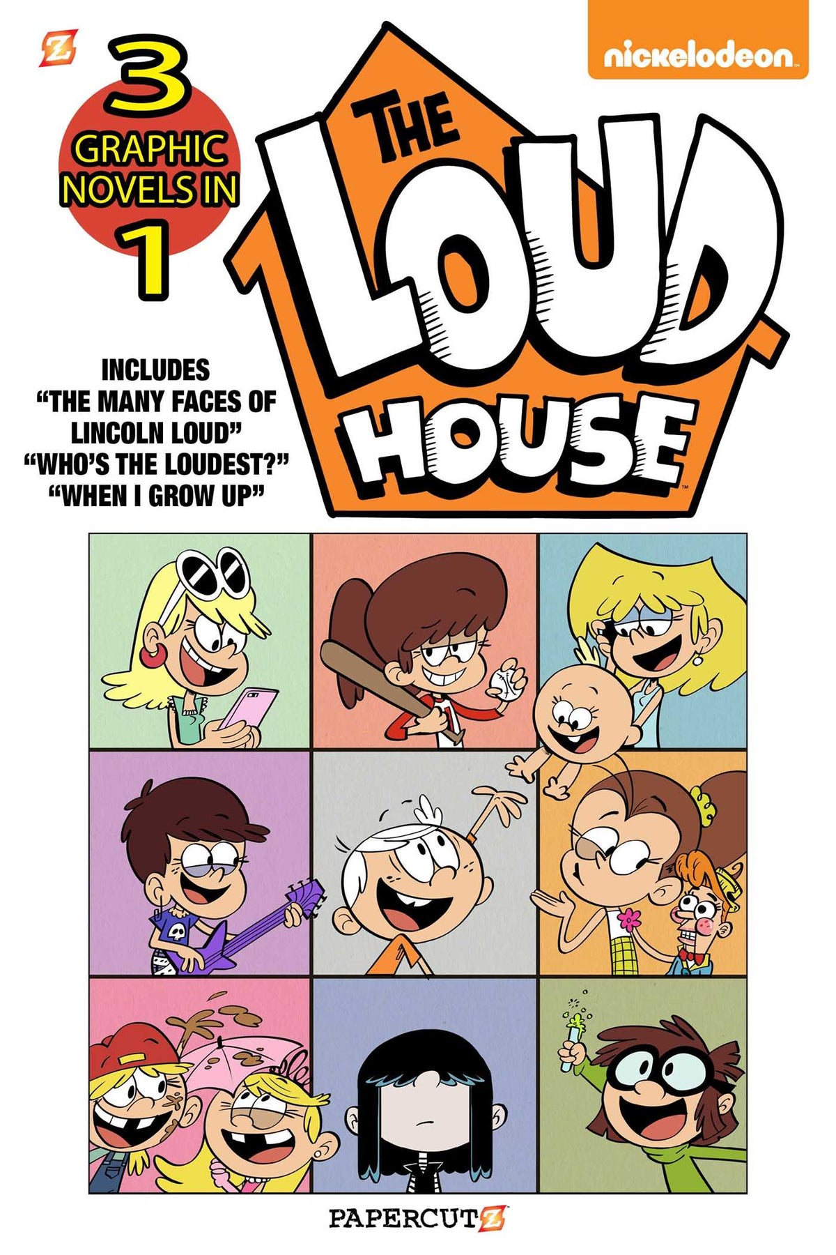 Loud House 3-in-1 #4: The Many Faces of Lincoln Loud, Who's the Loudest? and The Case of the Stolen Drawers