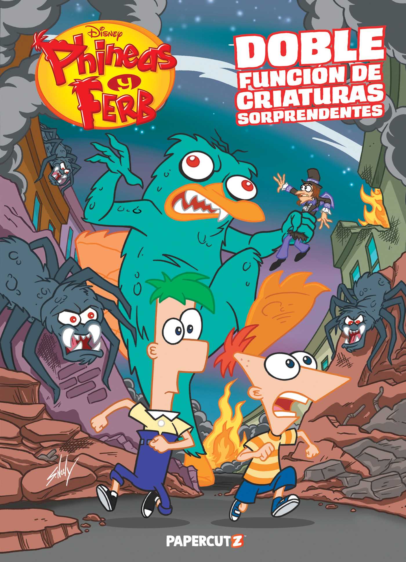 Phineas and Ferb Doble Funcion de Criaturas Sorprendentes (Spanish Language)