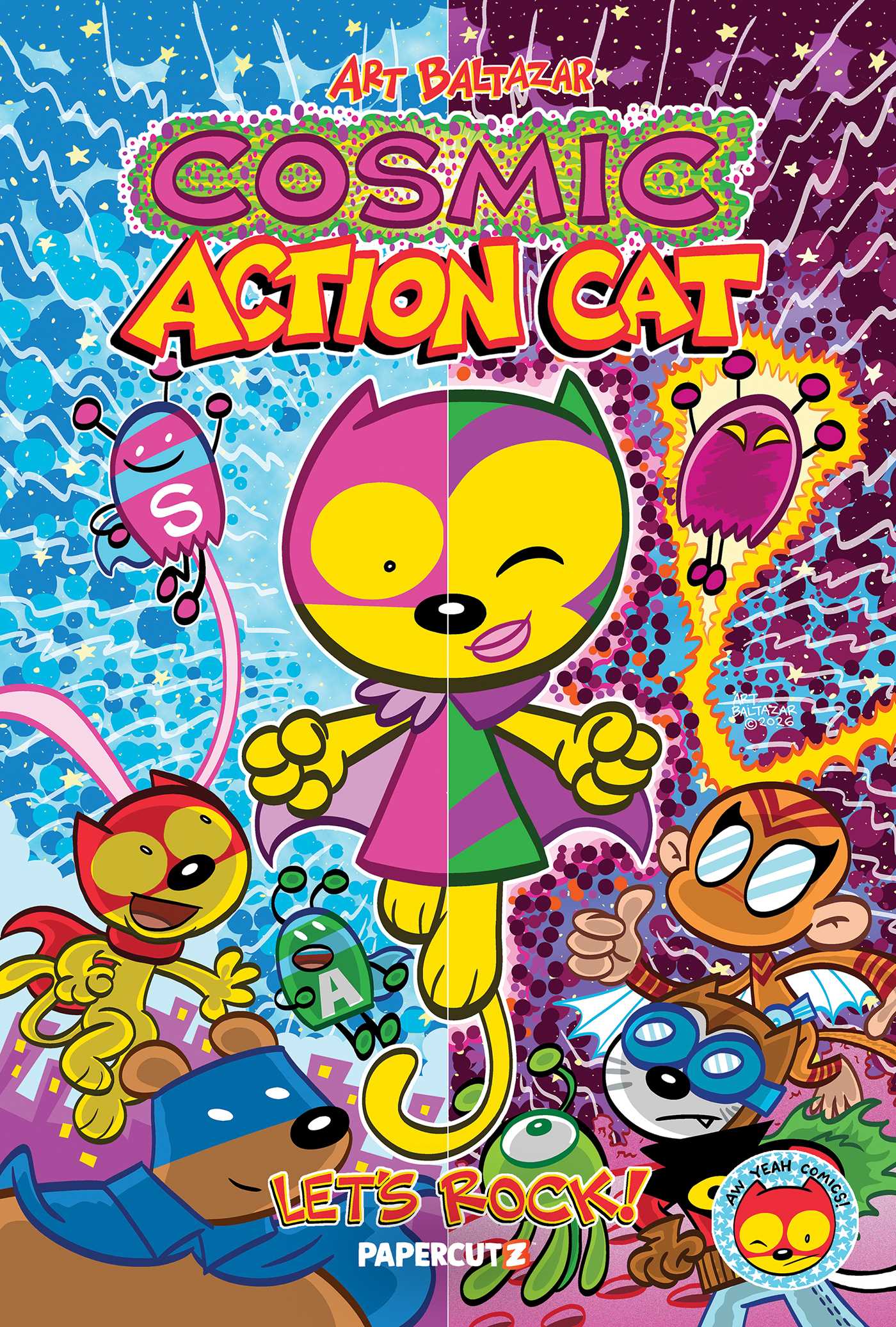 Cosmic Action Cat