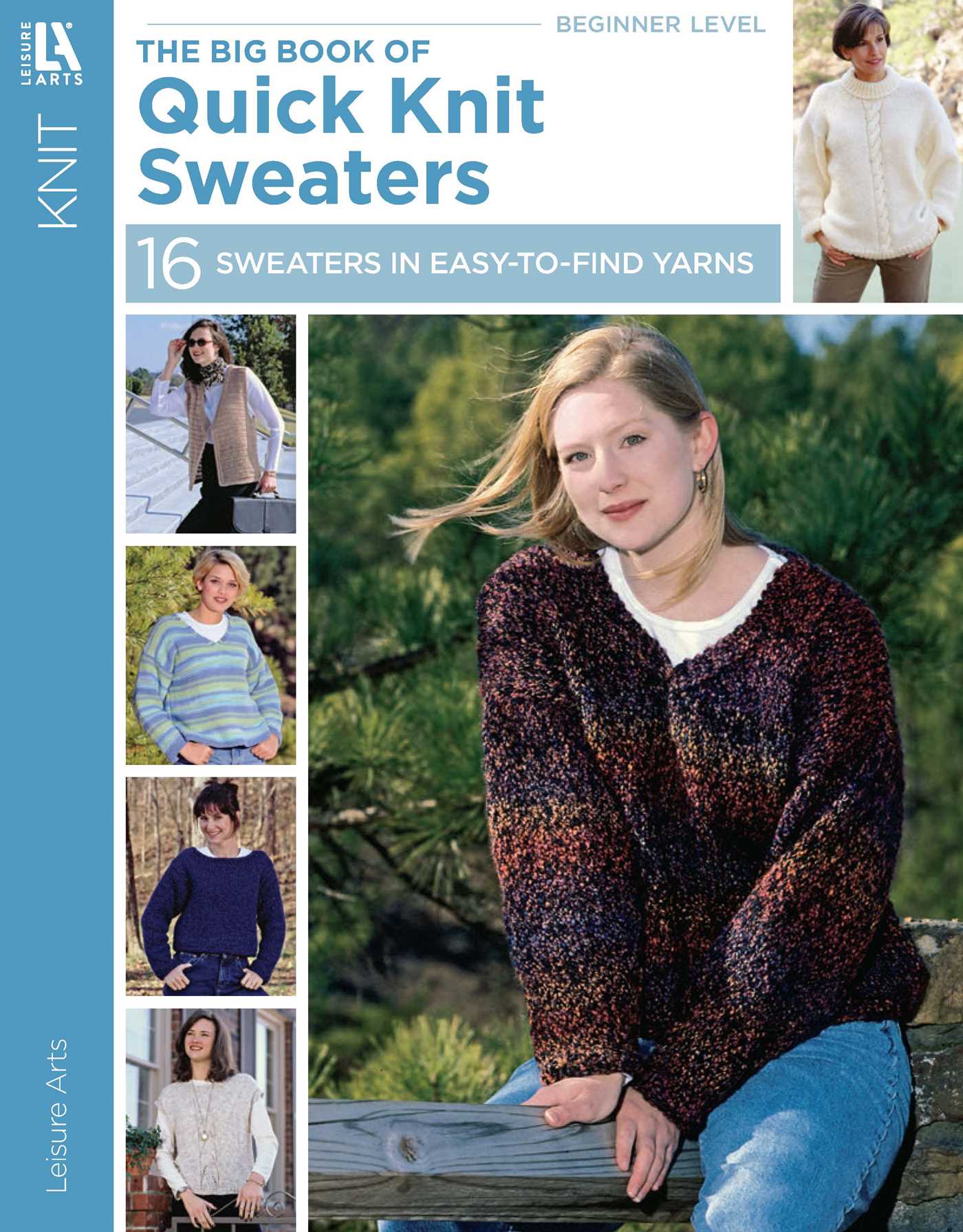 Big Book of Quick Knit Sweaters: Sixteen Sweaters in Easy-to-Find Yarns