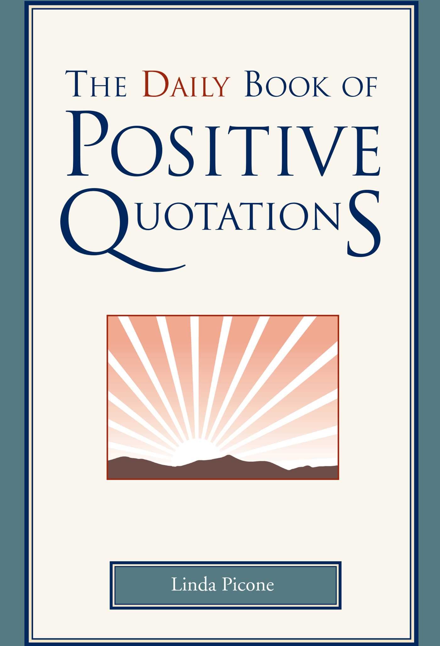 Daily Book Of Positive Quotations