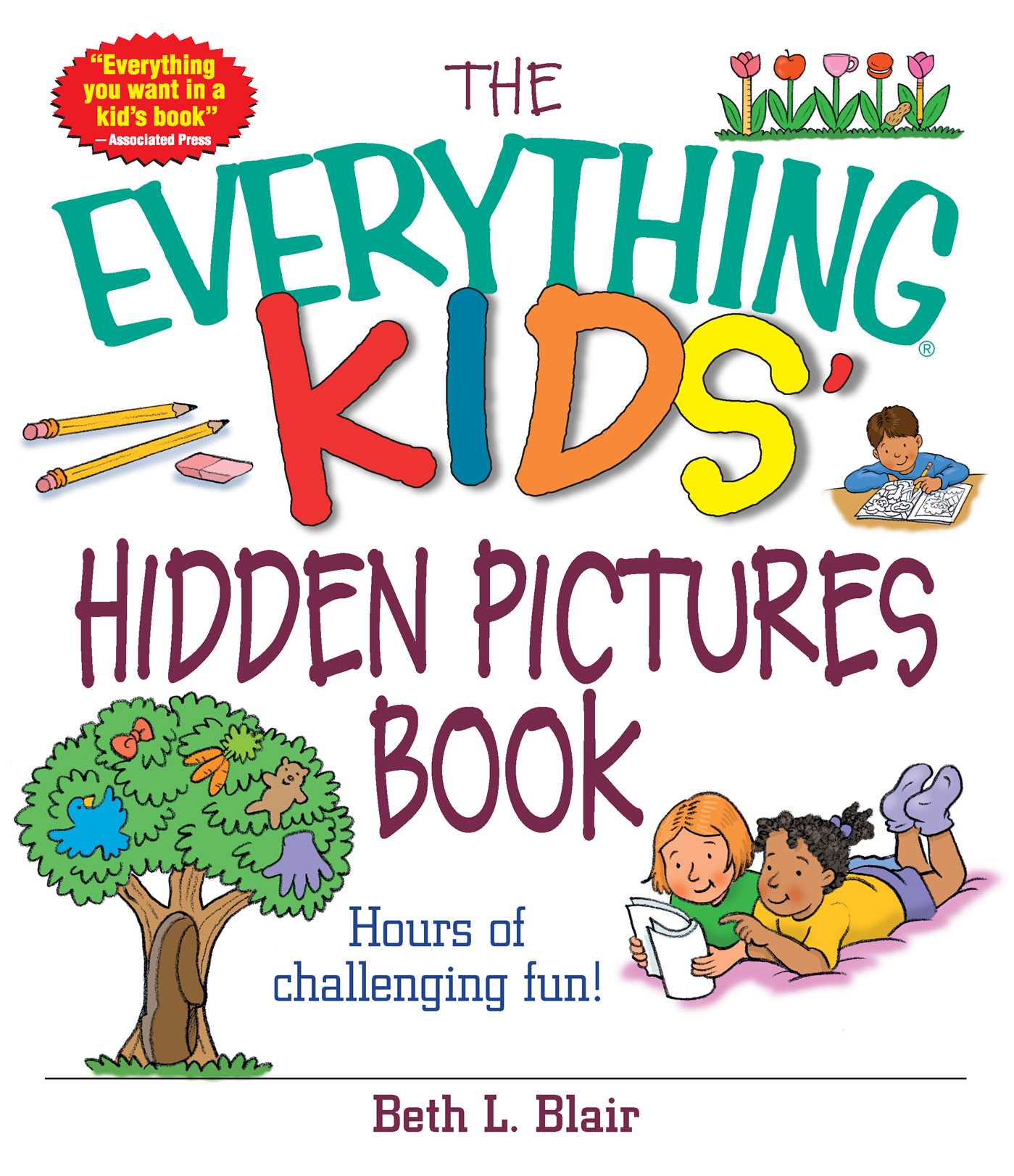 Everything Kids' Hidden Pictures Book: Hours Of Challenging Fun!
