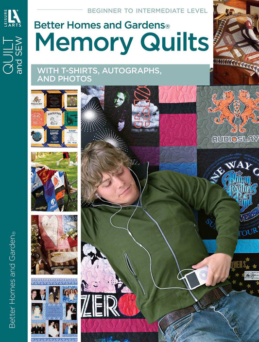 Better Homes and Gardens Memory Quilts with T-Shirts, Autographs, and Photos