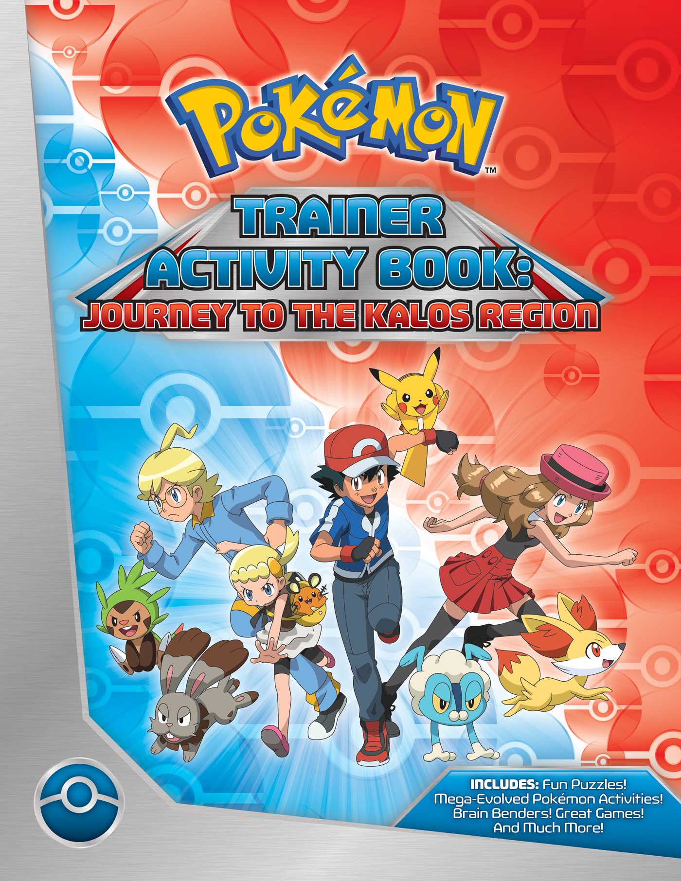 Pokemon Trainer Activity Book: Journey to the Kalos Region