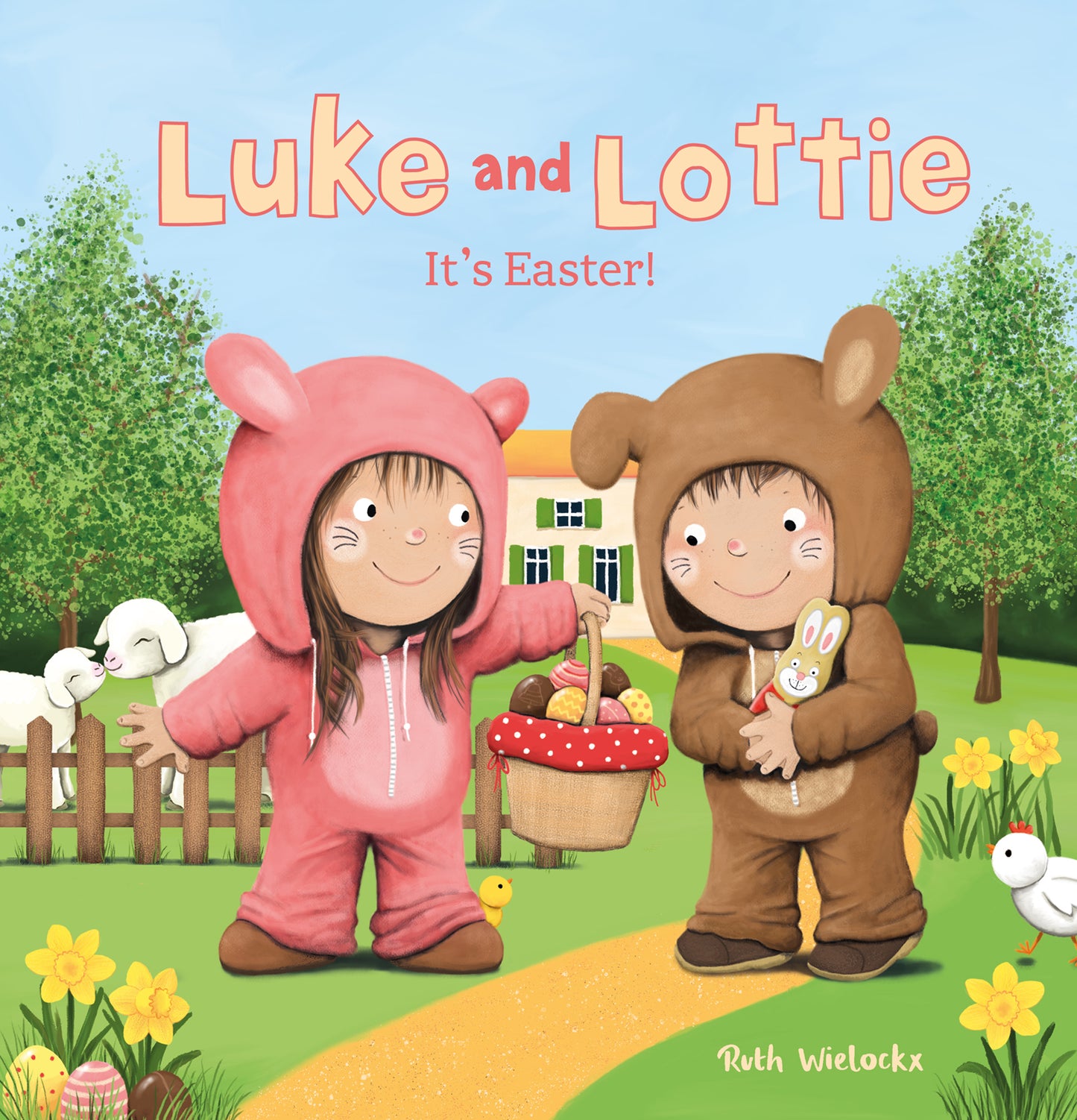 Luke and Lottie. It's Easter!