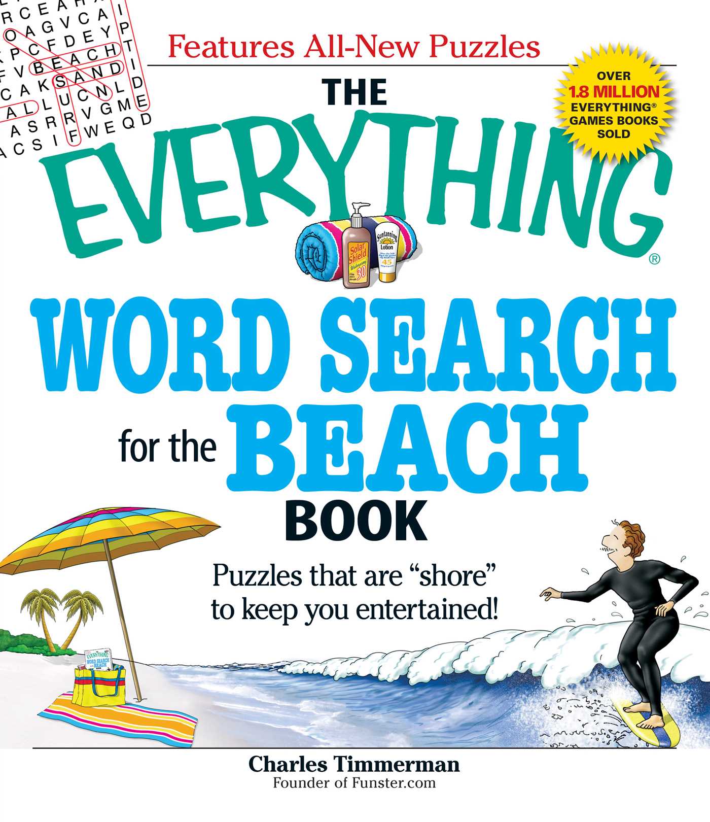 Everything Word Search for the Beach Book: Puzzles that are "shore" to keep you entertained!