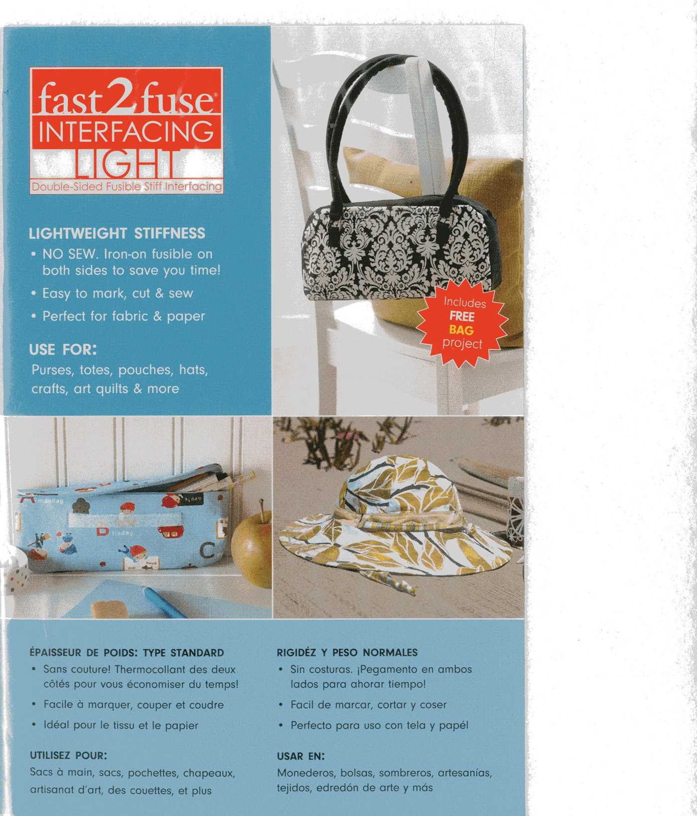 fast2fuse LIGHT Pack 15" x 18"