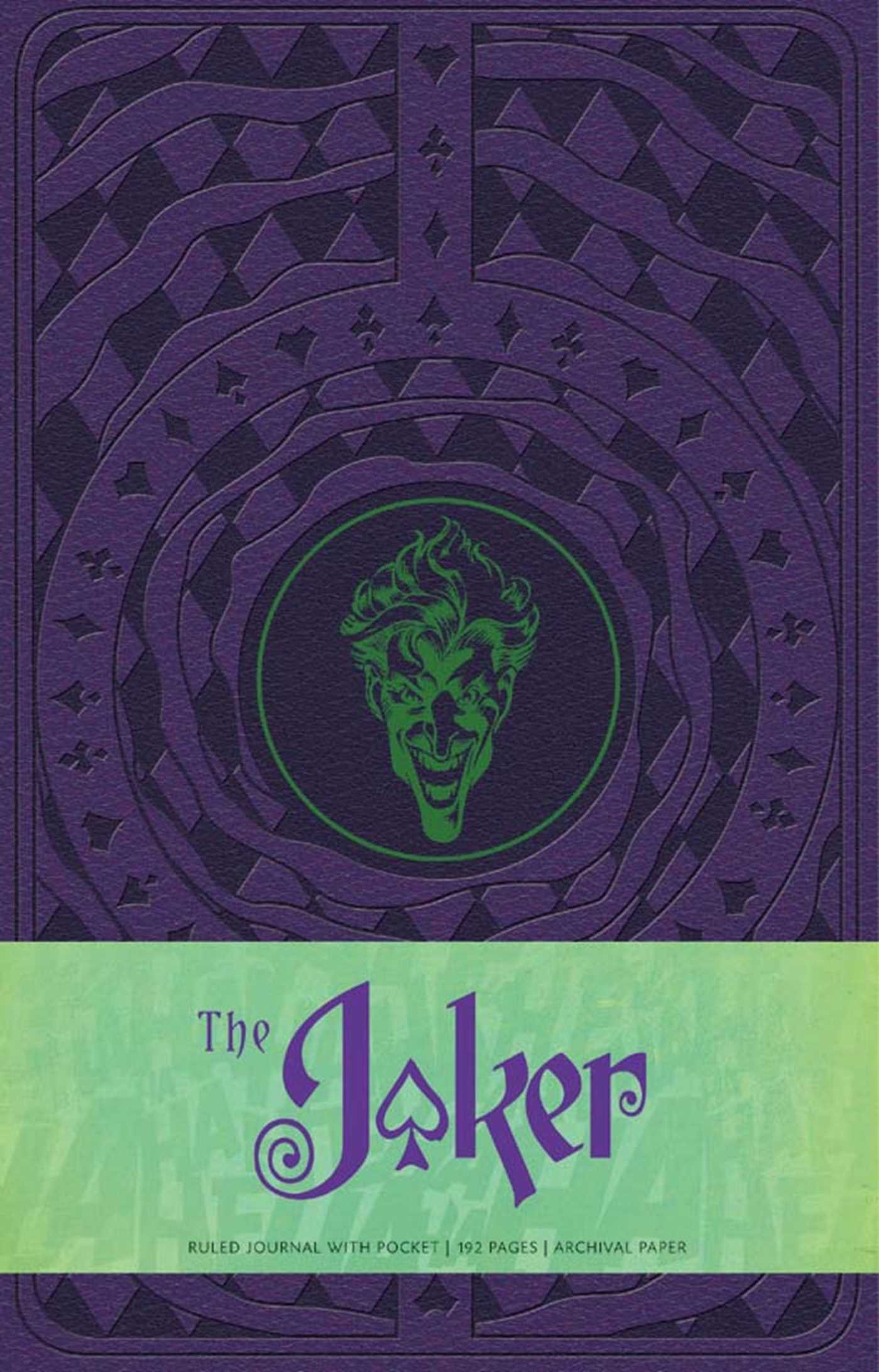 Joker Hardcover Ruled Journal