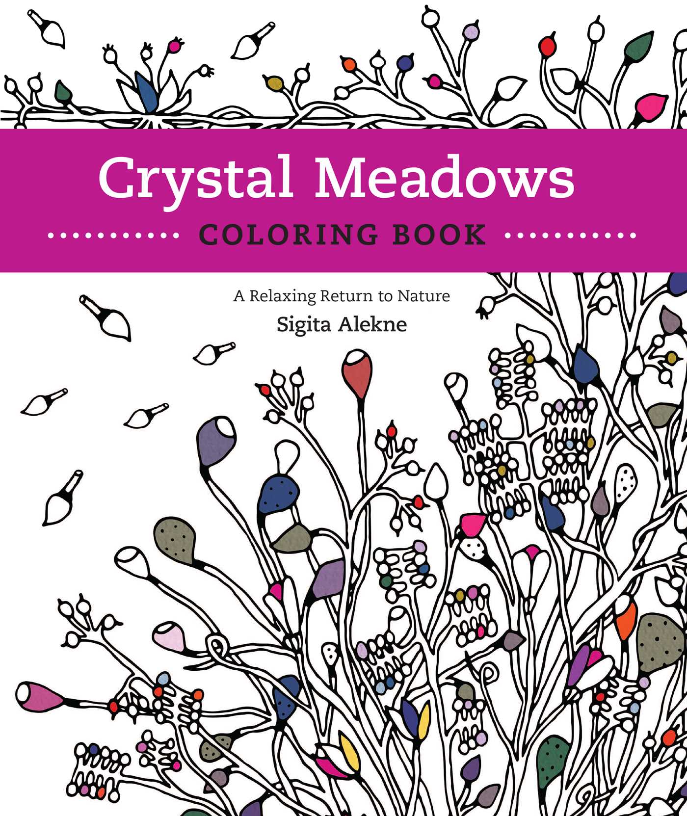 Crystal Meadows Coloring Book