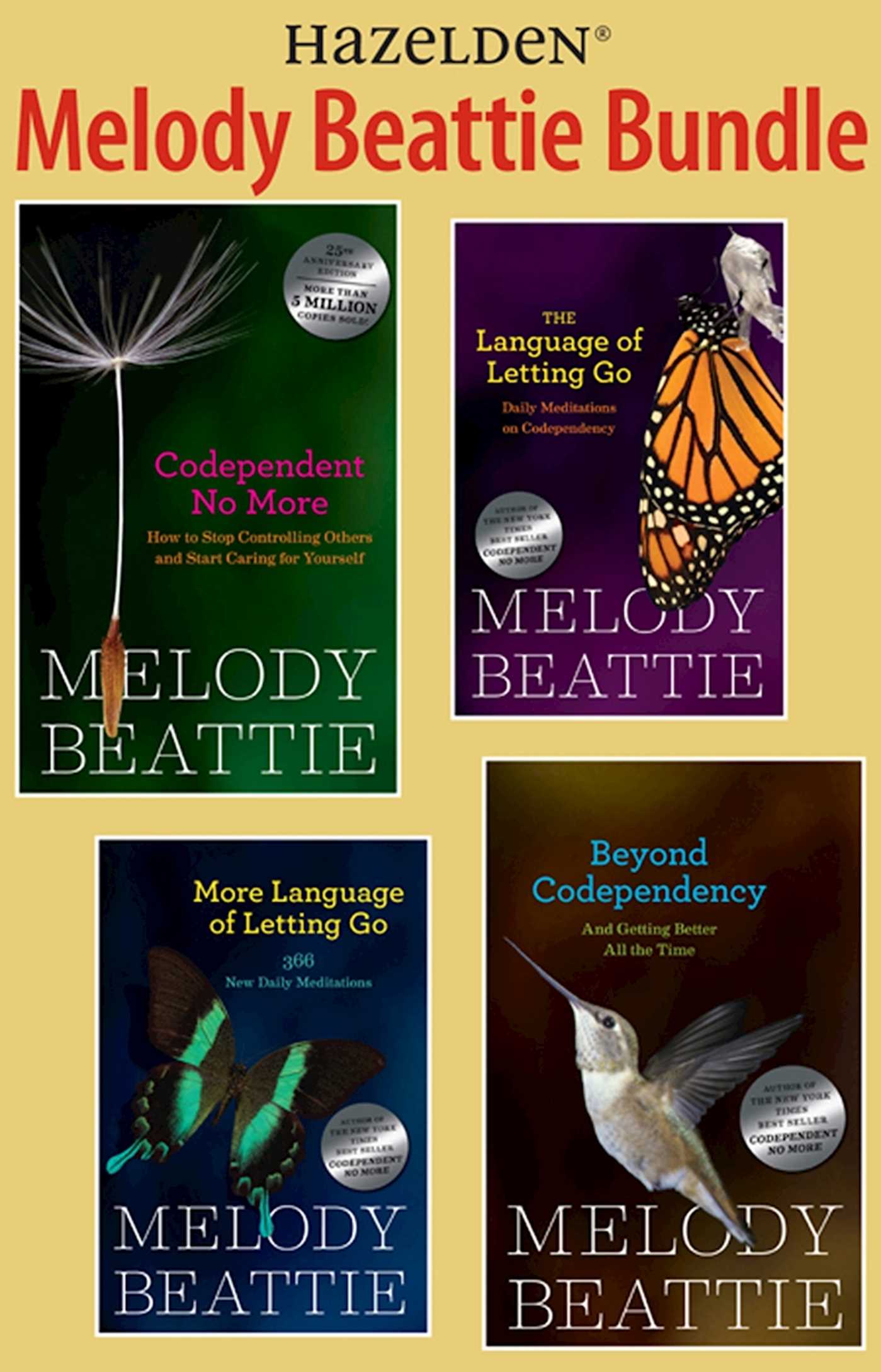 Melody Beattie 4 Title Bundle: Codependent No More and 3 Other Best Sellers by M