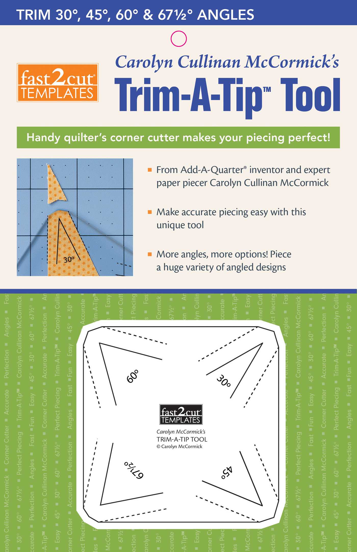 fast2cut Carolyn Cullinan McCormick's Trim-A-Tip» Tool