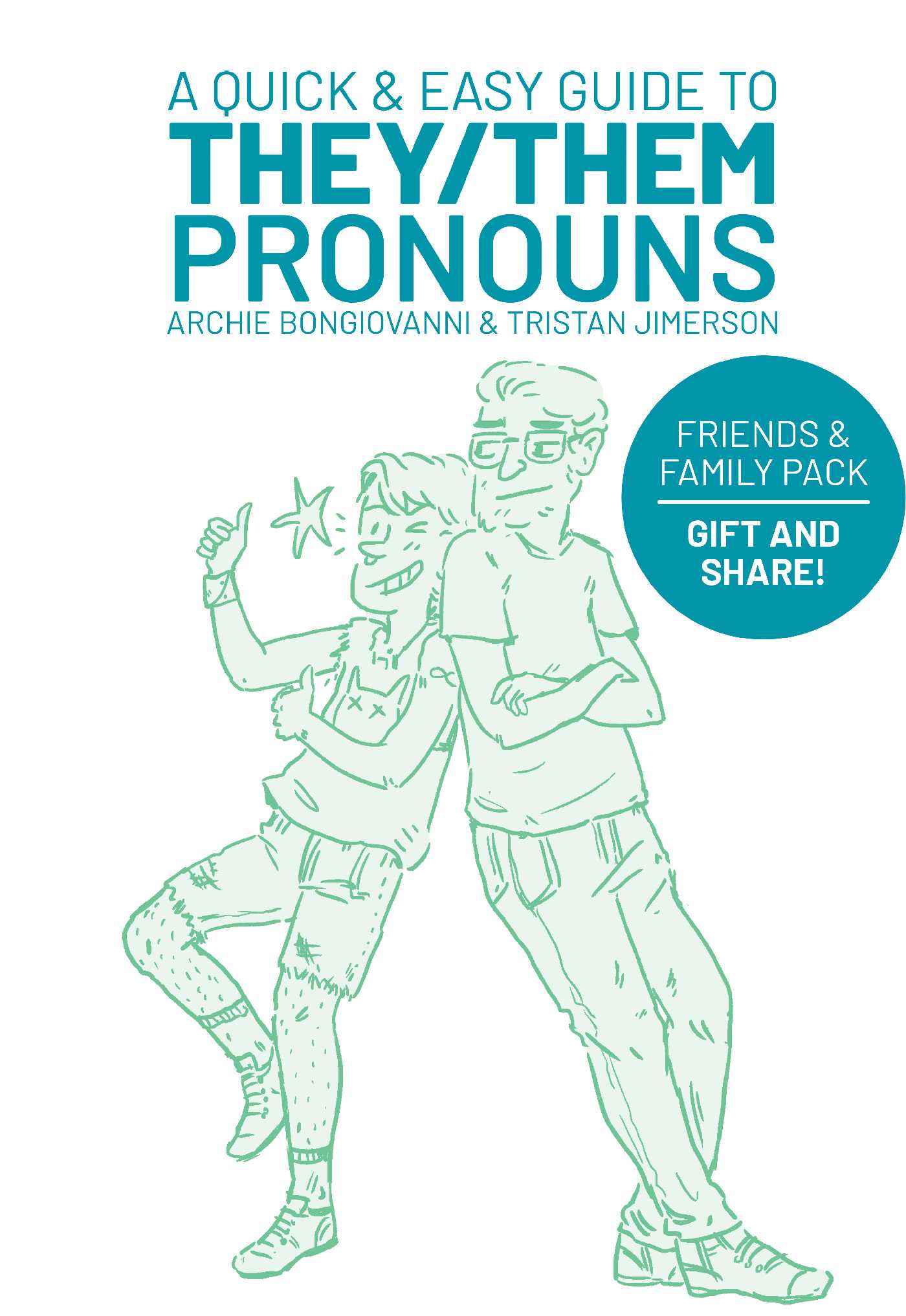 Quick & Easy Guide to They/Them Pronouns: Friends & Family Bundle