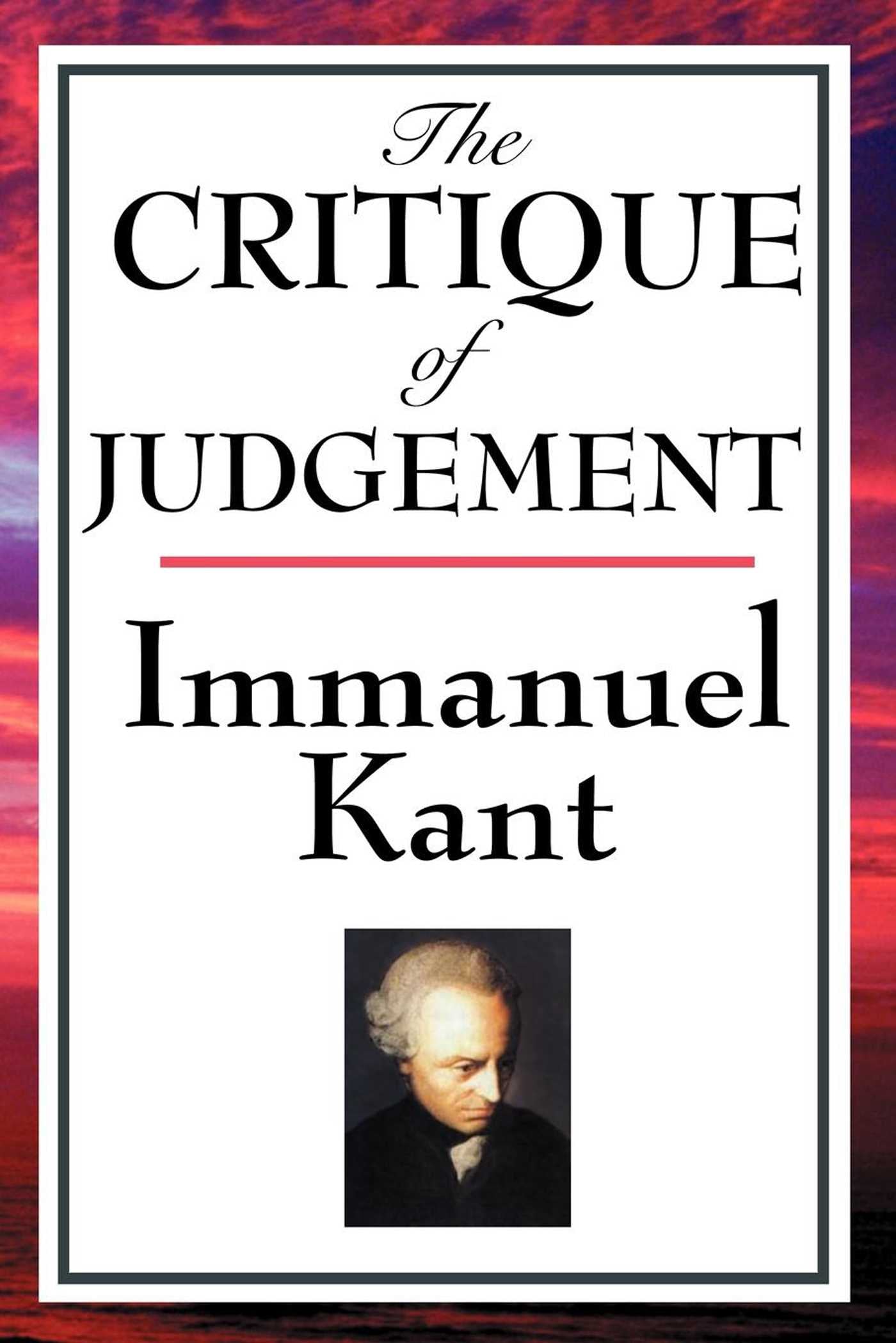 Critique of Judgment