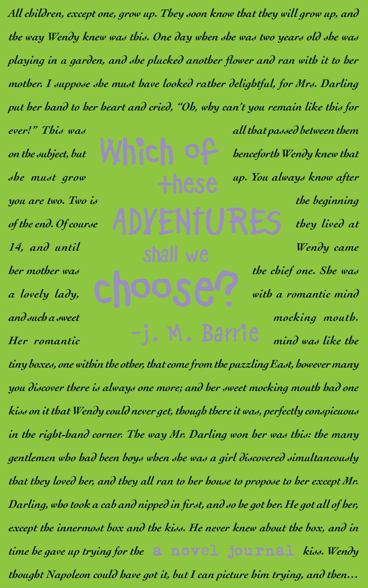 Novel Journal: Peter Pan (Compact)