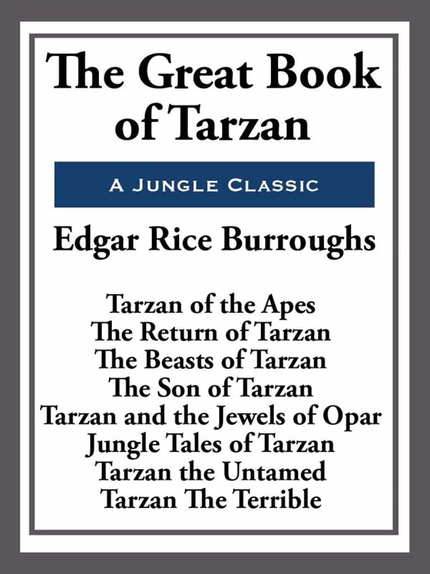 Great Book of Tarzan
