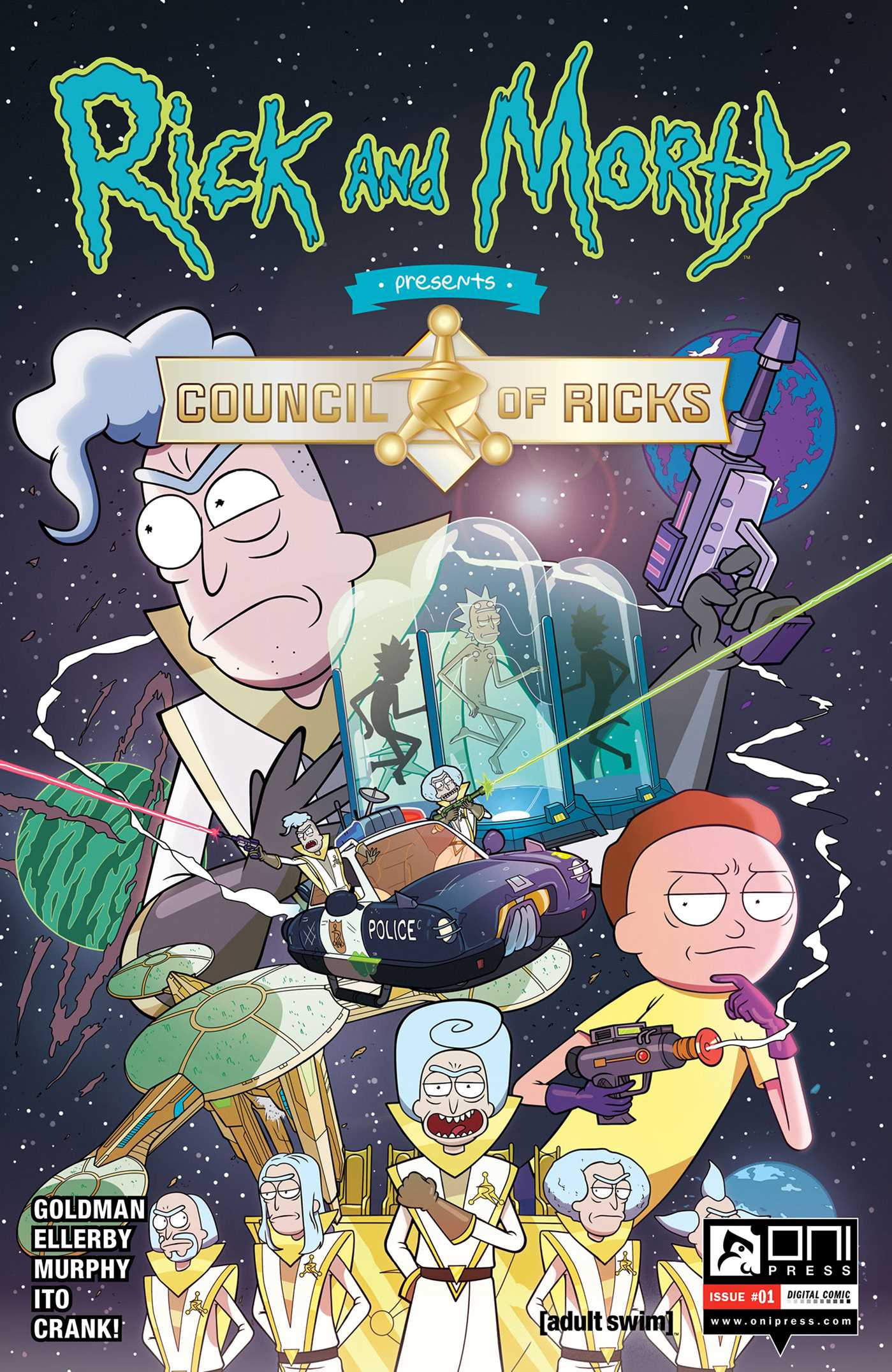 Rick and Morty Presents: Council of Ricks #1