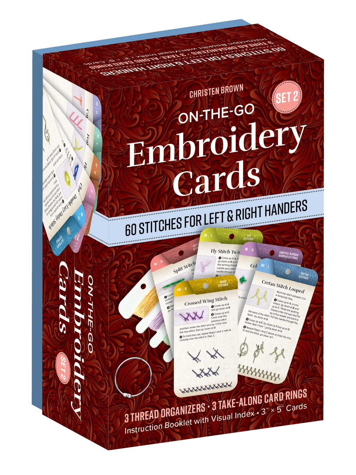 On-the-Go Embroidery Cards Set 2