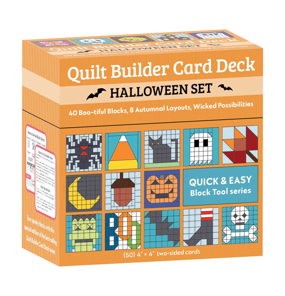 Quilt Builder Card Deck Halloween Set