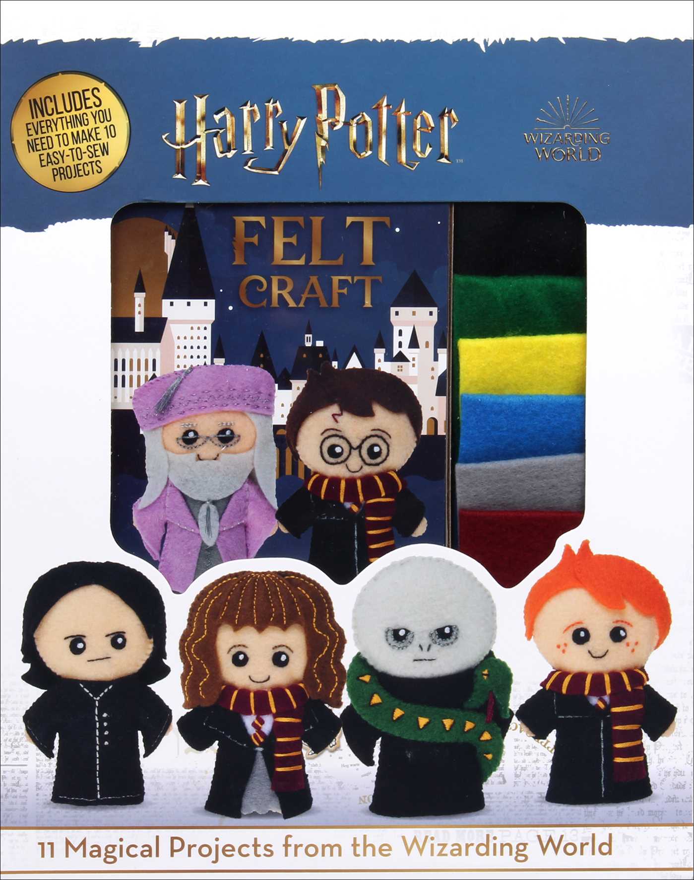 Harry Potter Felt - Craft Kit - Craft Gift for Harry Potter Fans - Officially Licensed
