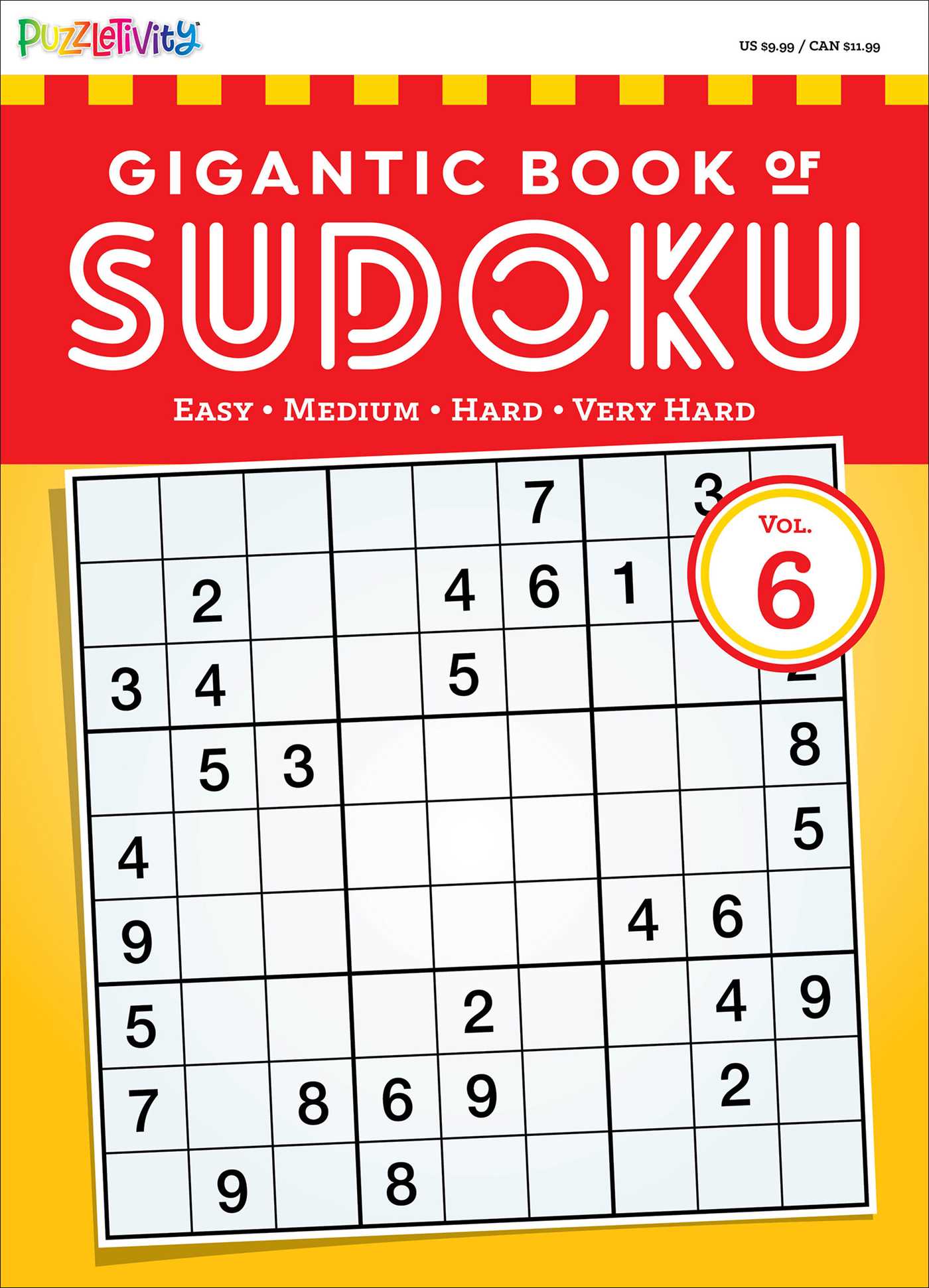 Gigantic Book of Sudoku, Vol 6