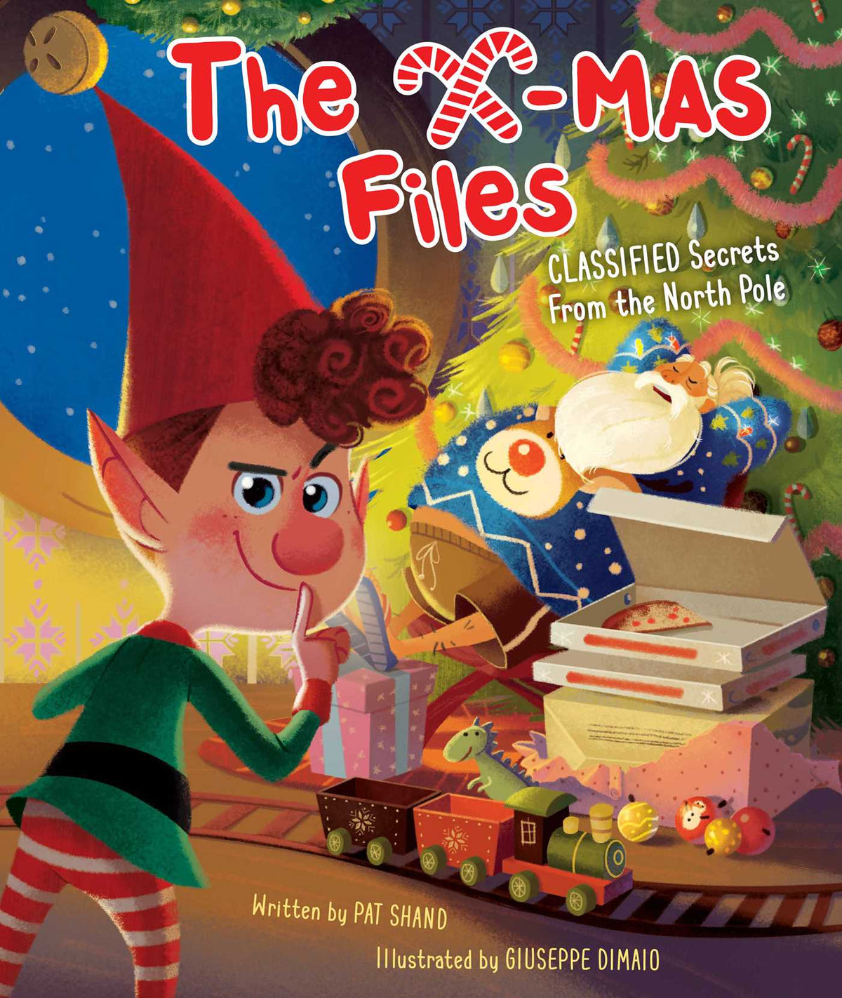 X-mas Files: Classified Secrets From the North Pole (Holiday Books, Christmas Books for Kids, Santa Claus Story)