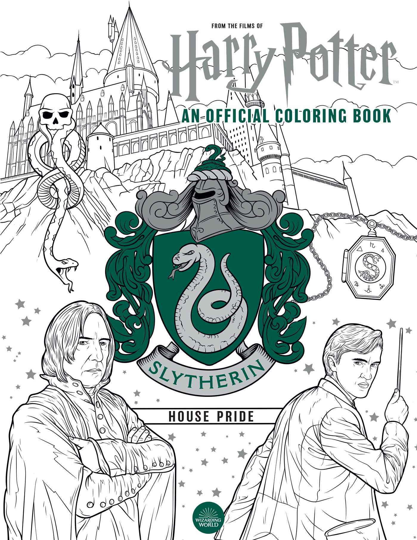 Harry Potter: Slytherin House Pride: The Official Coloring Book
