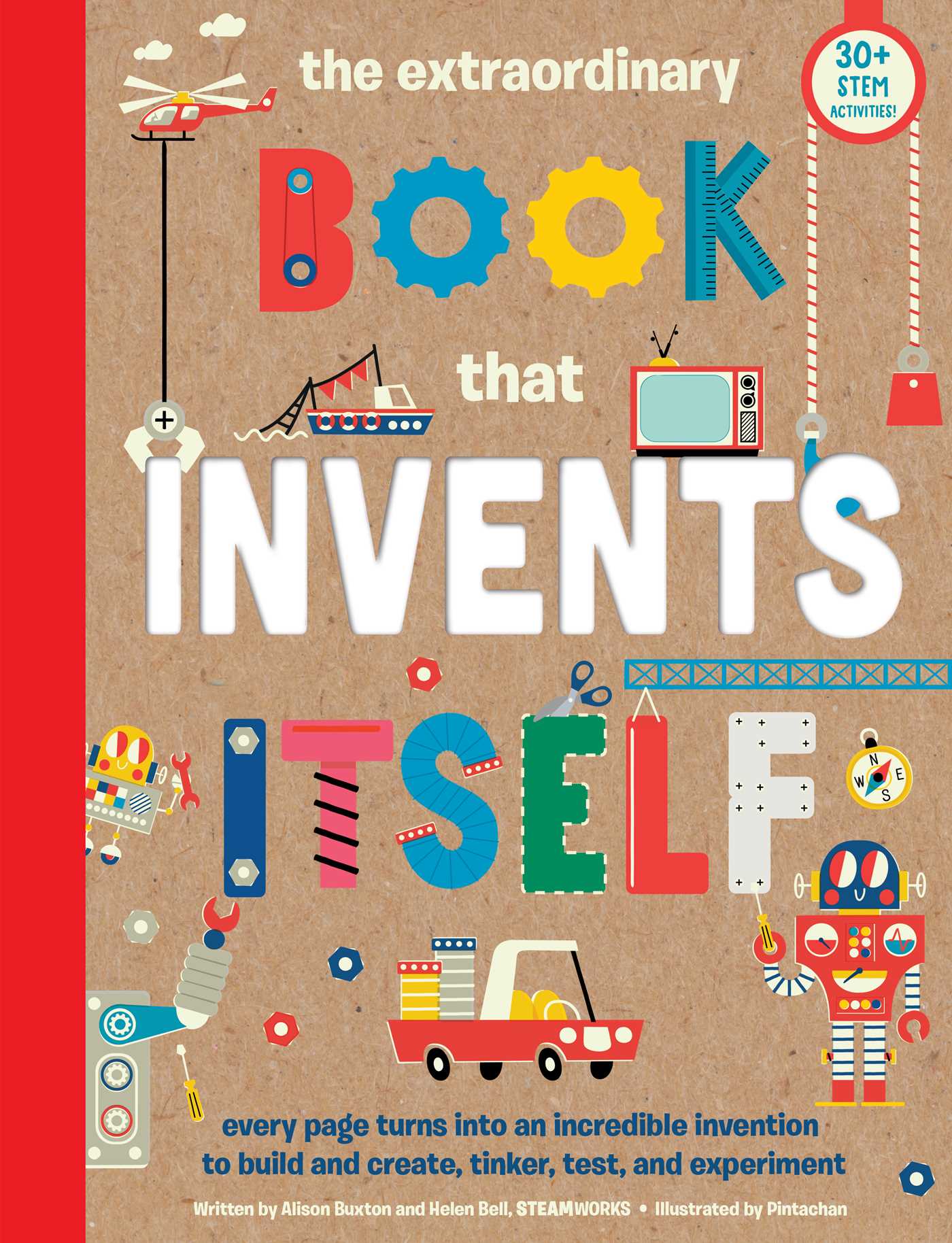 Extraordinary Book that Invents Itself: (Kid's Activity Books, STEM Books for Kids. STEAM Books)