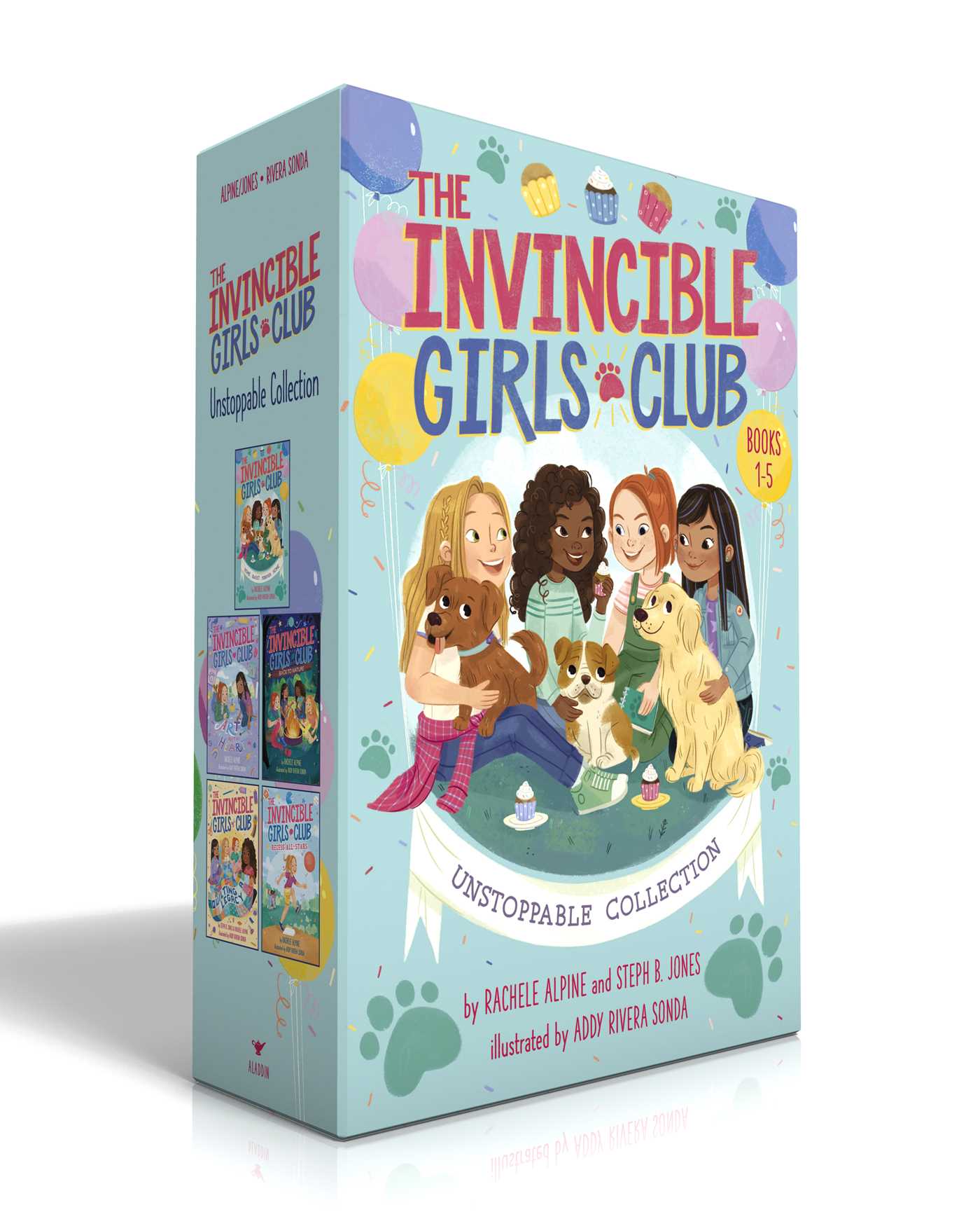 Invincible Girls Club Unstoppable Collection (Boxed Set): Home Sweet Forever Home; Art with Heart; Back to Nature; Quilting a Legacy; Recess All-Stars