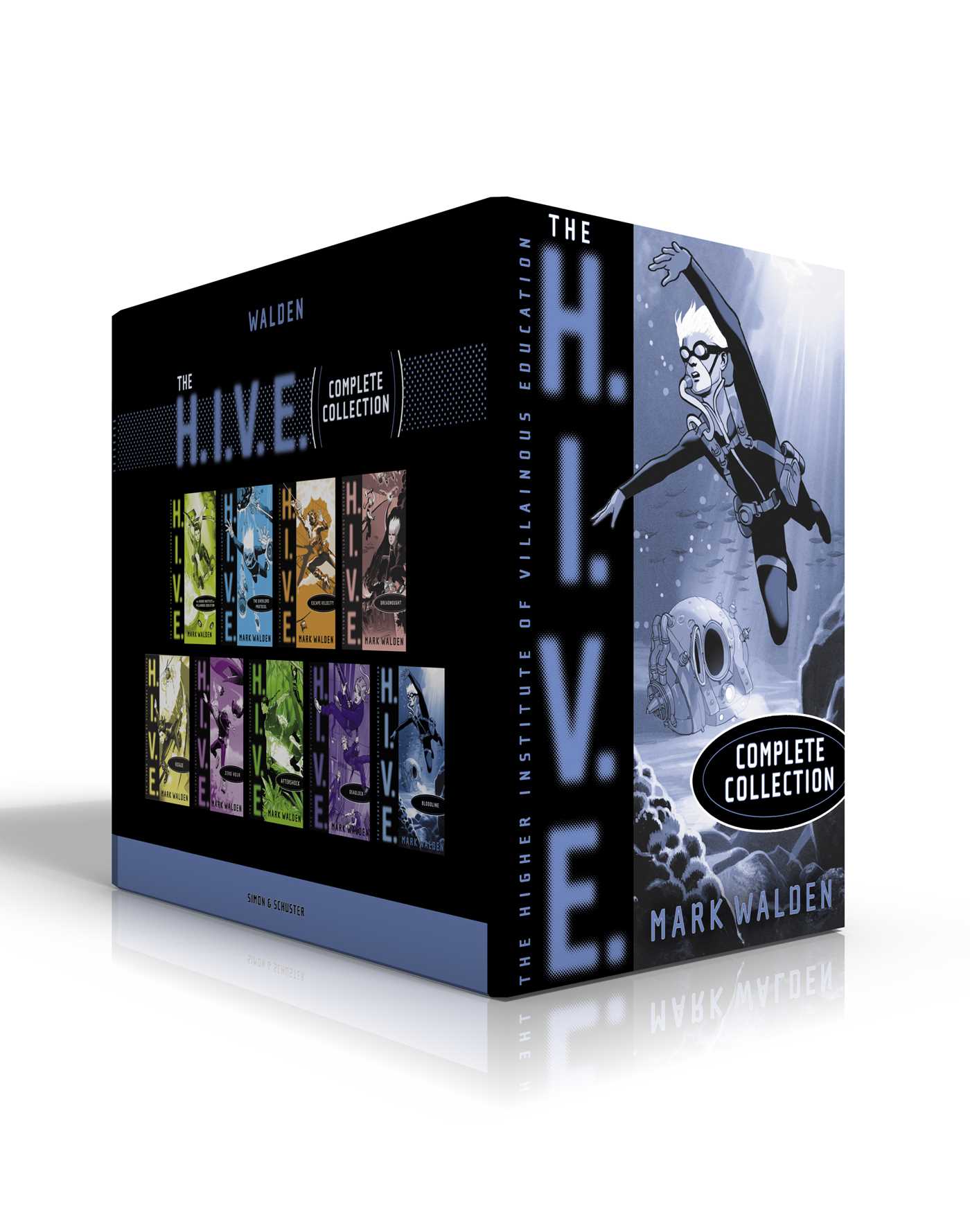 H.I.V.E. Complete Collection (Boxed Set): H.I.V.E.; Overlord Protocol; Escape Velocity; Dreadnought; Rogue; Zero Hour; Aftershock; Deadlock; Bloodline