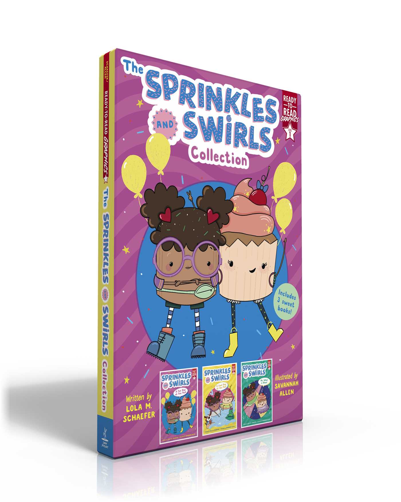 Sprinkles and Swirls Collection (Boxed Set): A Fun Day at Fun Park; A Cool Day at the Pool; Oh, What a Show!