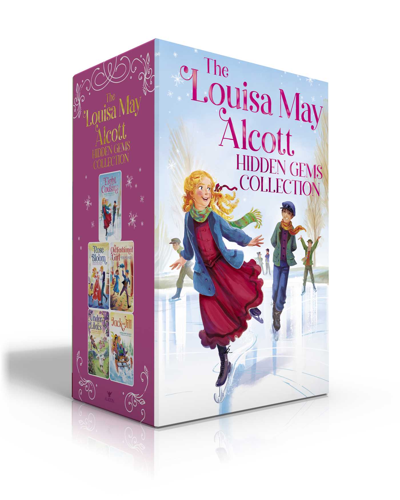 Louisa May Alcott Hidden Gems Collection (Boxed Set): Eight Cousins; Rose in Bloom; An Old-Fashioned Girl; Under the Lilacs; Jack and Jill